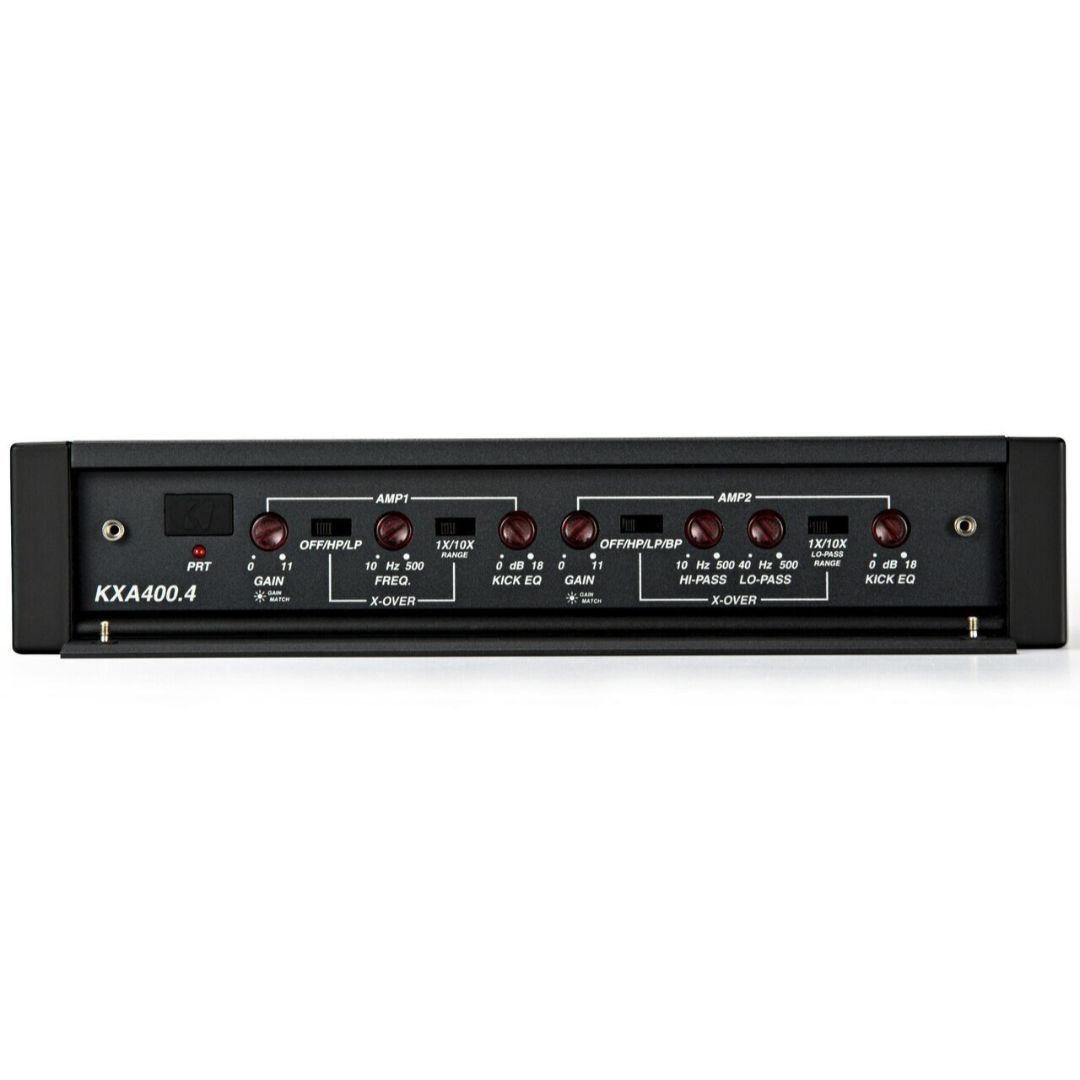 Kicker KXA4004, KX Series 4 Channel Full Range Class D Amplifier - 400 Watts (44KXA4004) (OB)