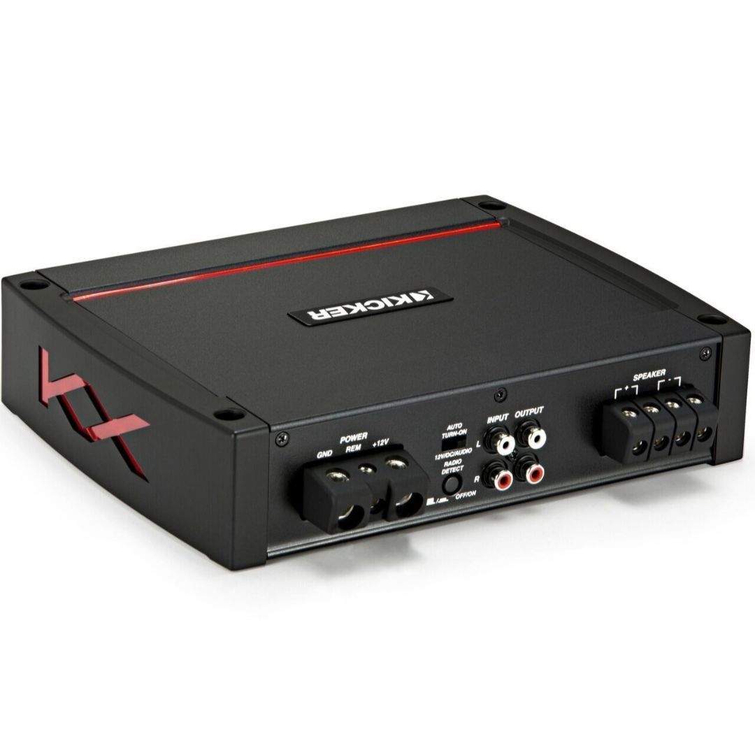 Kicker KXA8001, KX Series Mono Class D Subwoofer Amplifier - 800 Watts (44KXA8001) (OB)