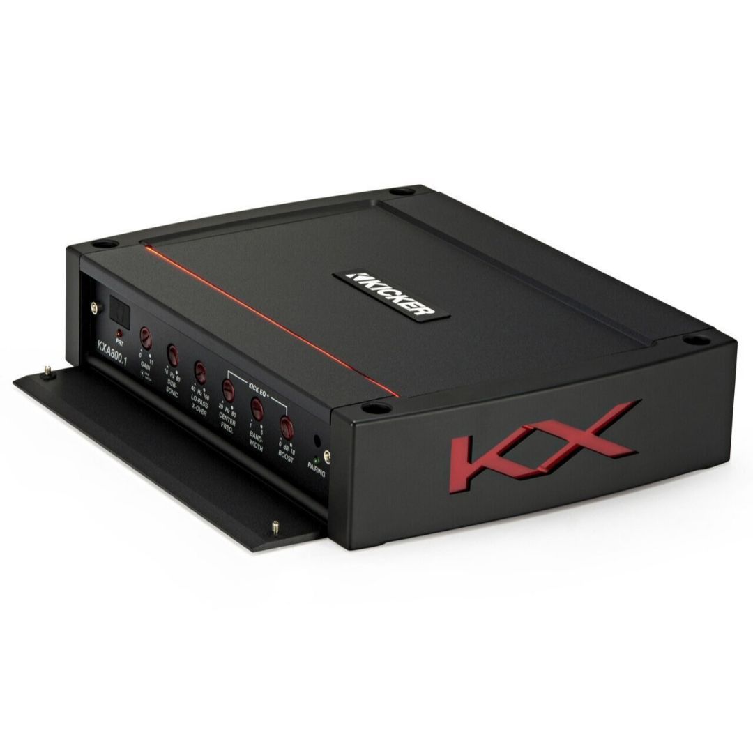 Kicker KXA8001, KX Series Mono Class D Subwoofer Amplifier - 800 Watts (44KXA8001) (OB)
