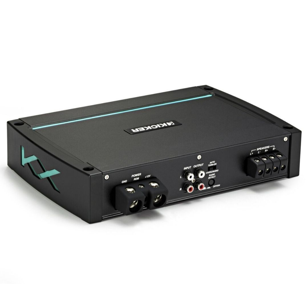 Kicker KXMA12002, KXMA 2-Channel Full-Range Class D Marine Amplifier (44KXMA12002) (OB)