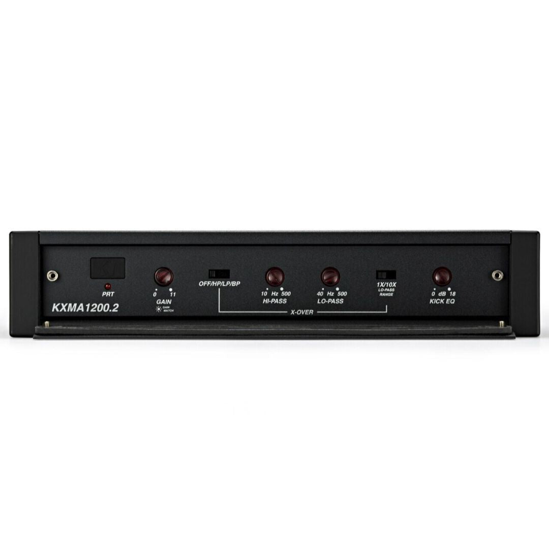 Kicker KXMA12002, KXMA 2-Channel Full-Range Class D Marine Amplifier (44KXMA12002) (OB)