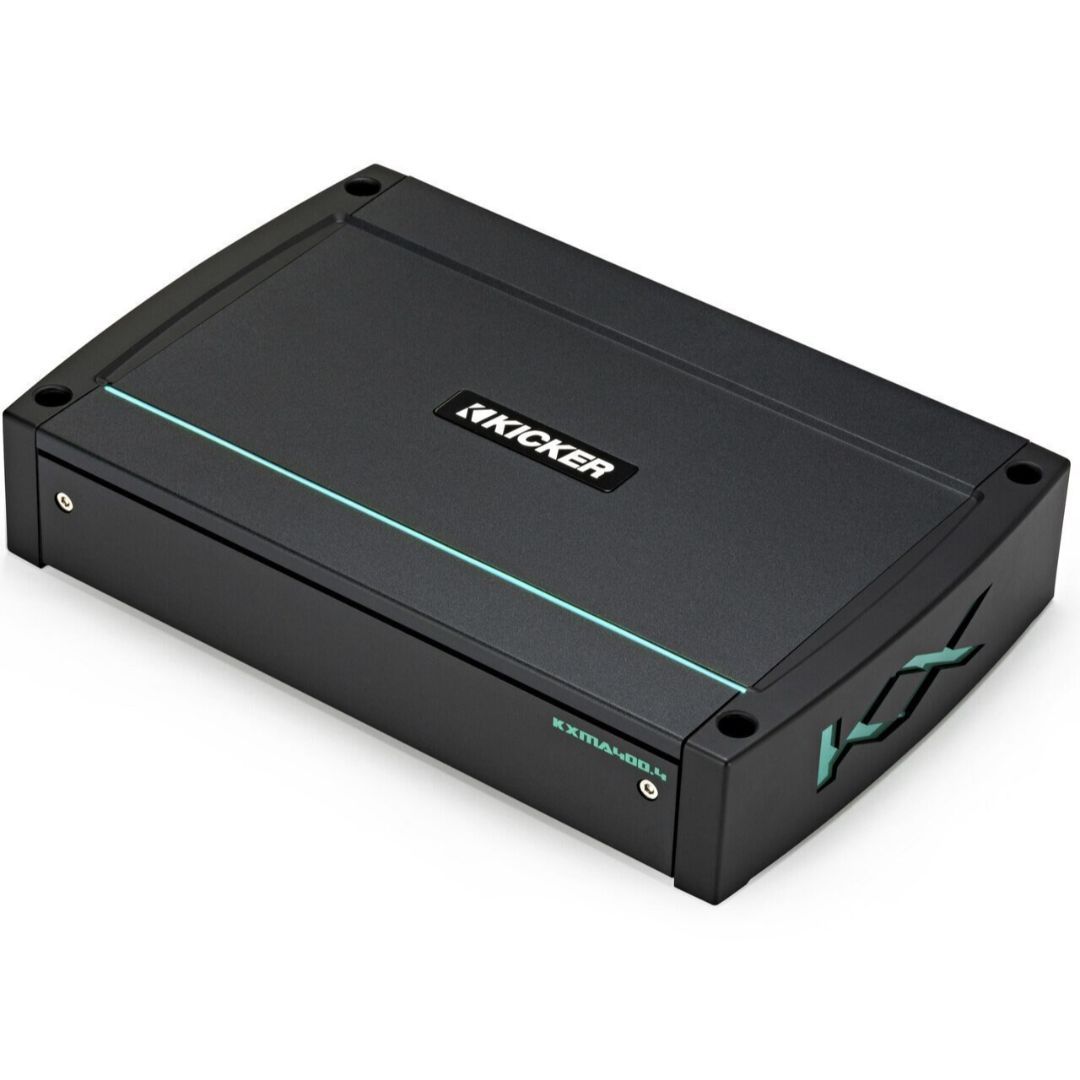 Kicker KXMA4004, KXMA 4-Channel Full-Range Class D Marine Amplifier (44KXMA4004) (OB)