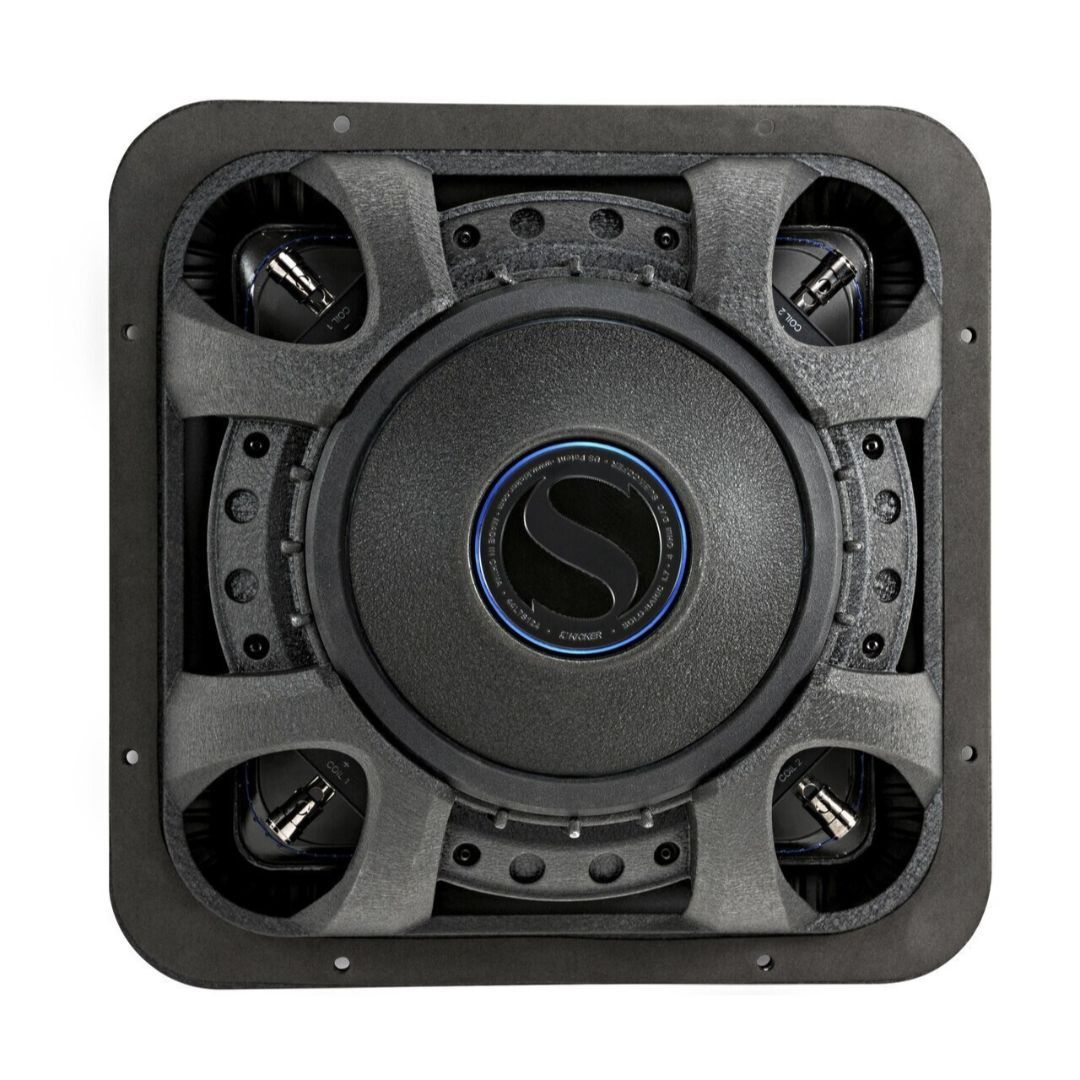 Kicker L7S124, L7S 12" Dual Voice Coil Subwoofer, 4-Ohm (44L7S124) (OB)