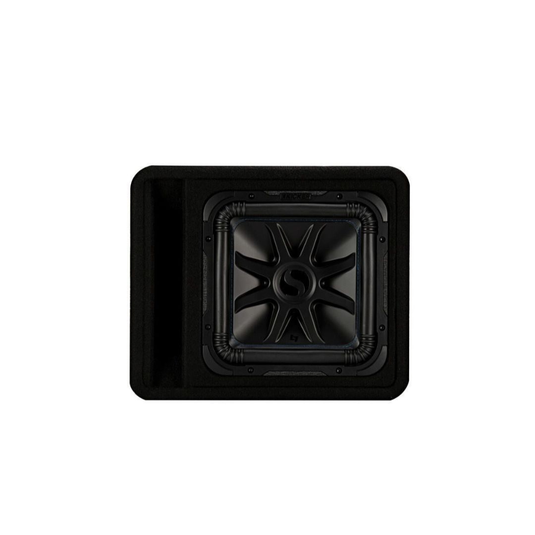 Kicker VL7S122, L7S Single 12" Subwoofer In Vented Enclosure, 2-Ohm (44VL7S122) (OB)