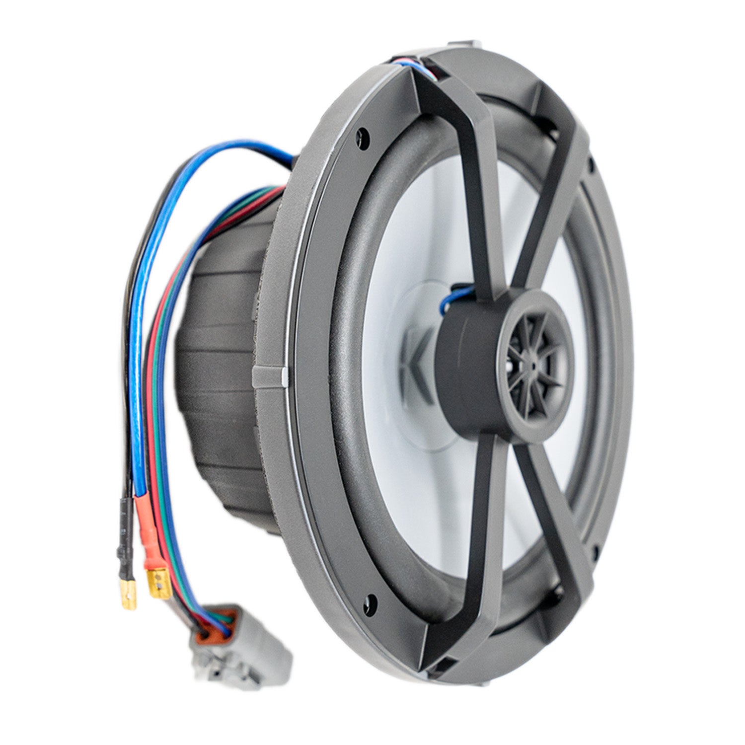 Kicker BKM61, 6.5" 2-Way Marine Coaxial Speaker w/ LED (OB)