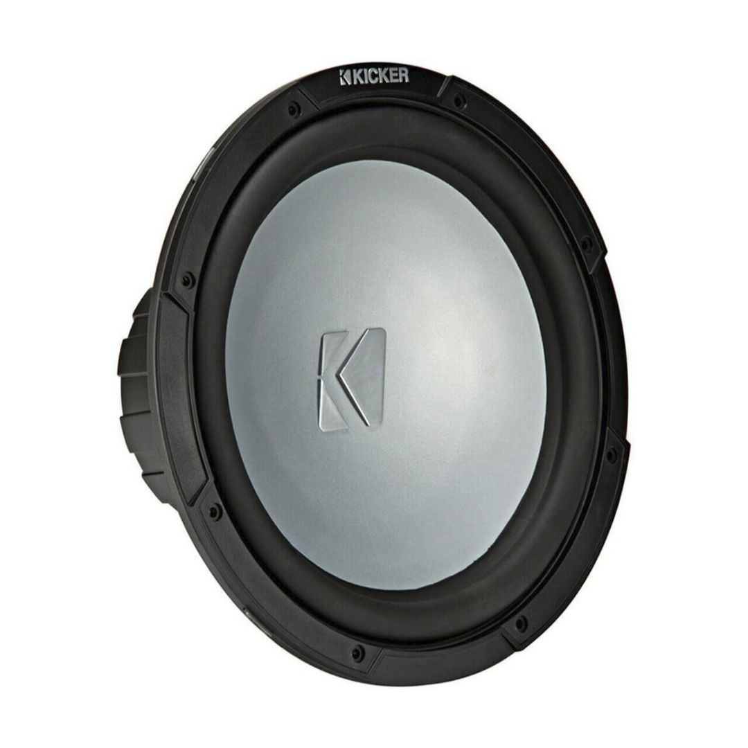 Kicker KM104, KM 10" Weather-Proof Subwoofer for Enclosures, 4-Ohm (45KM104) (OB)