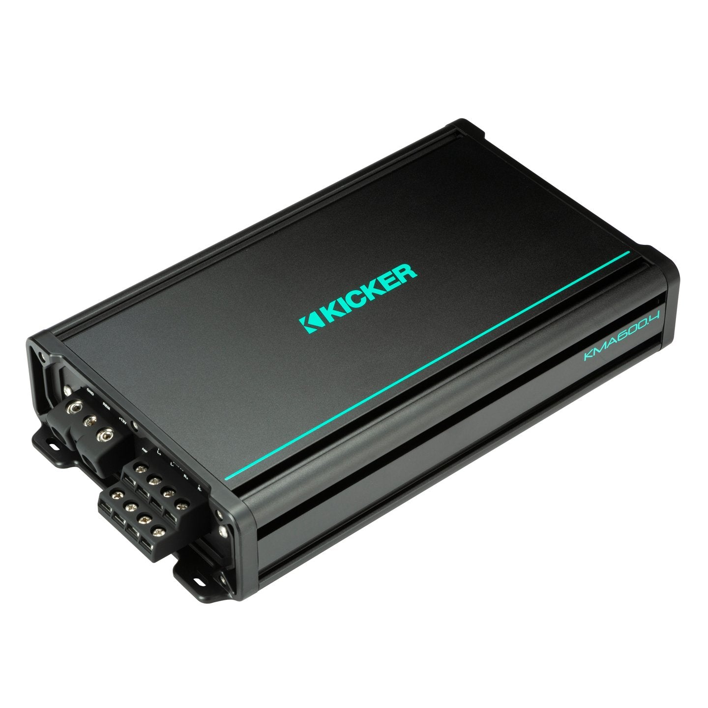 Kicker KMA6004, KMA Marine 4 Channel Full Range Amplifier, 600W (48KMA6004) (OB)