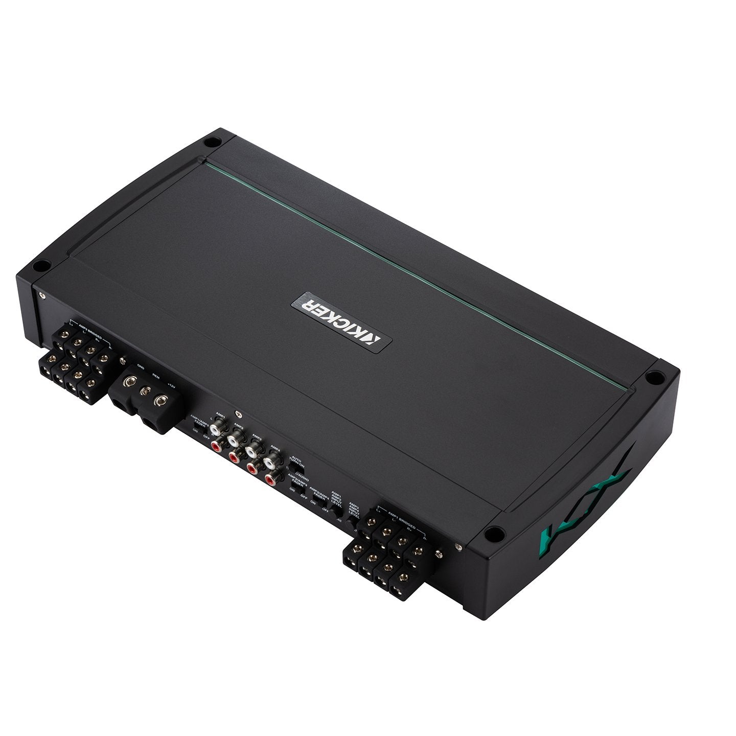 Kicker KXMA8008, KXMA Marine 8 Channel Class D Full Range Amplifier, 800W (48KXMA8008) (OB)
