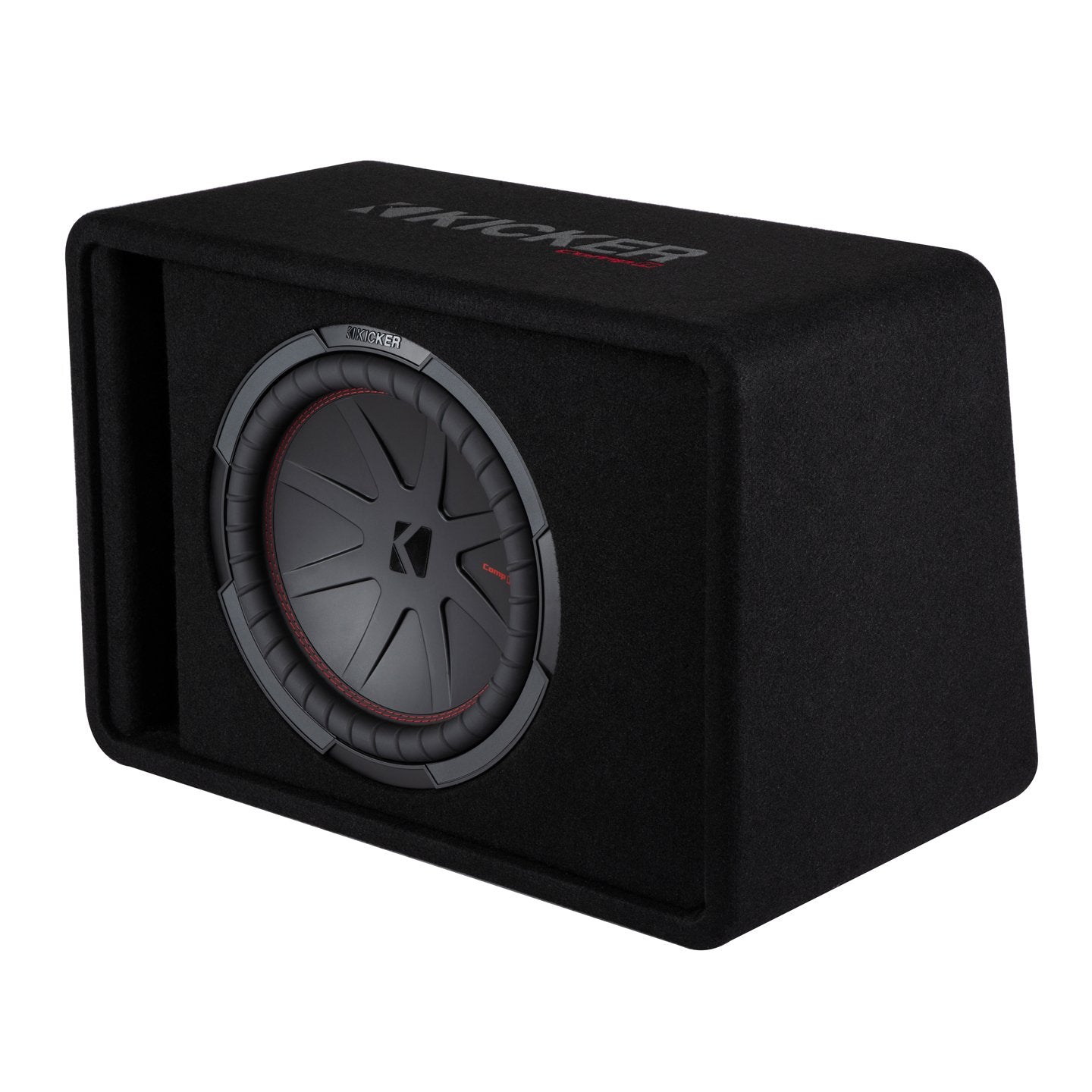 Kicker VCWR122, CompR Single12" Subwoofer In Vented Enclosure, 2-Ohm (48VCWR122) (OB)