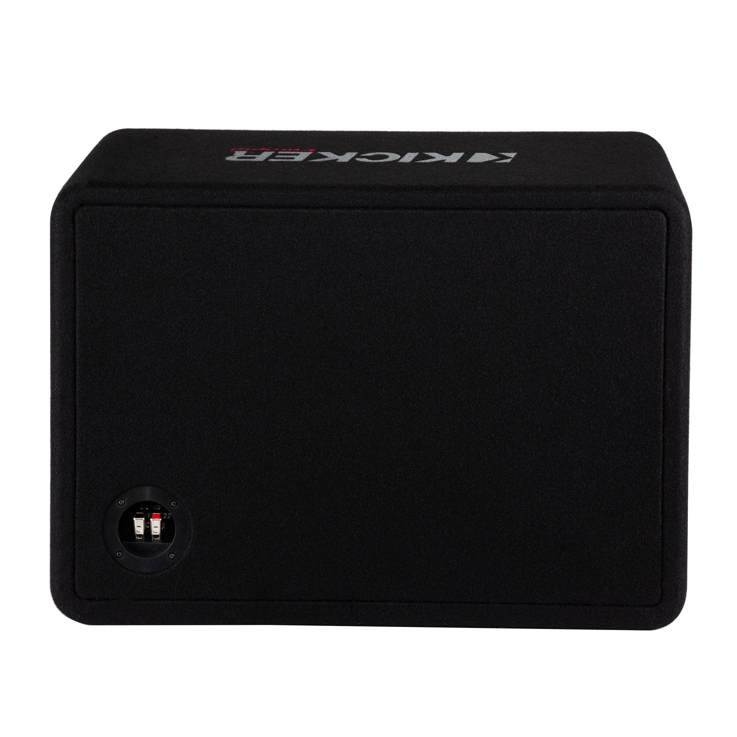 Kicker VCWR122, CompR Single12" Subwoofer In Vented Enclosure, 2-Ohm (48VCWR122) (OB)