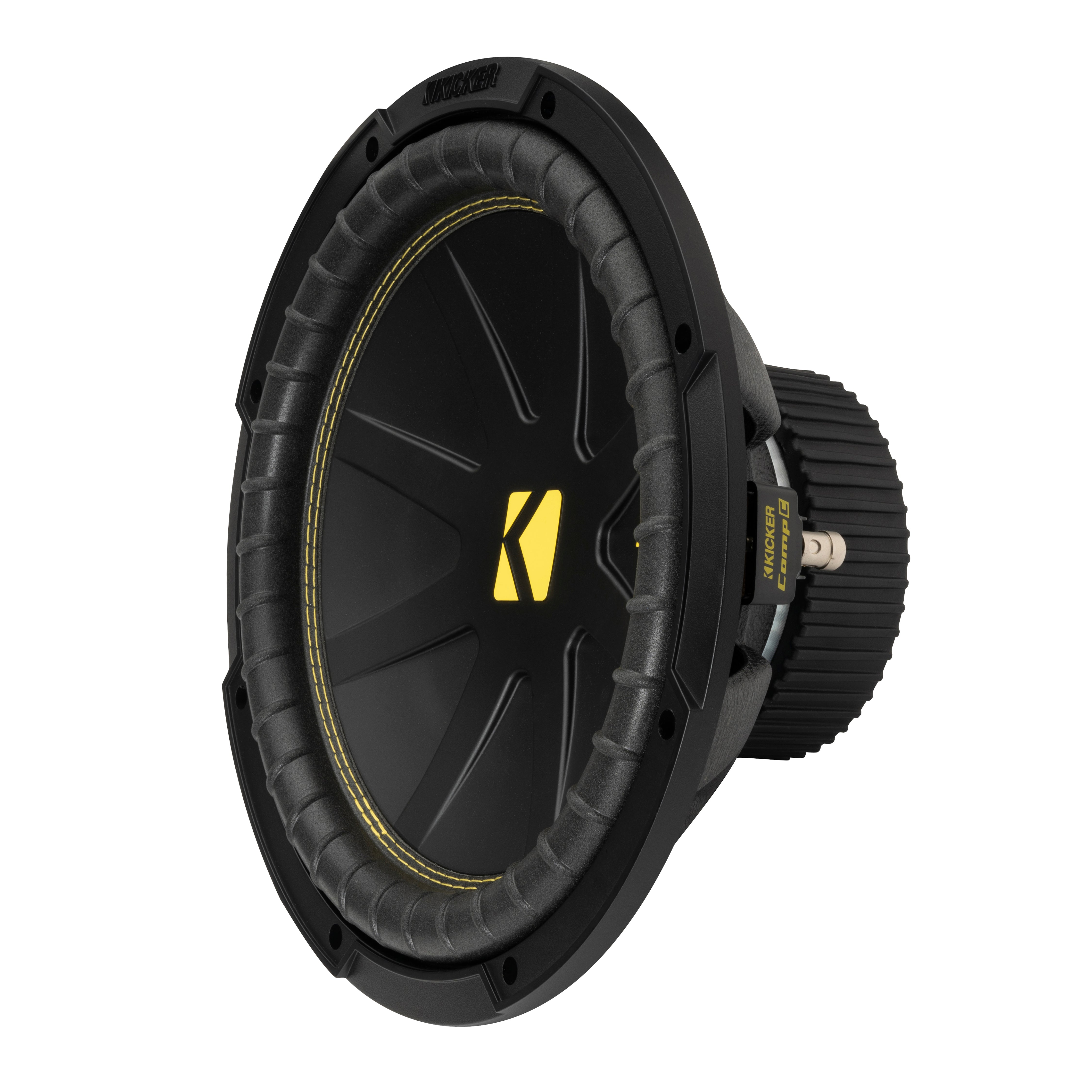 Kicker CWCS104, CompC 10" Single Voice Coil Subwoofer, 4 Ohm (50CWCS104) (OB)