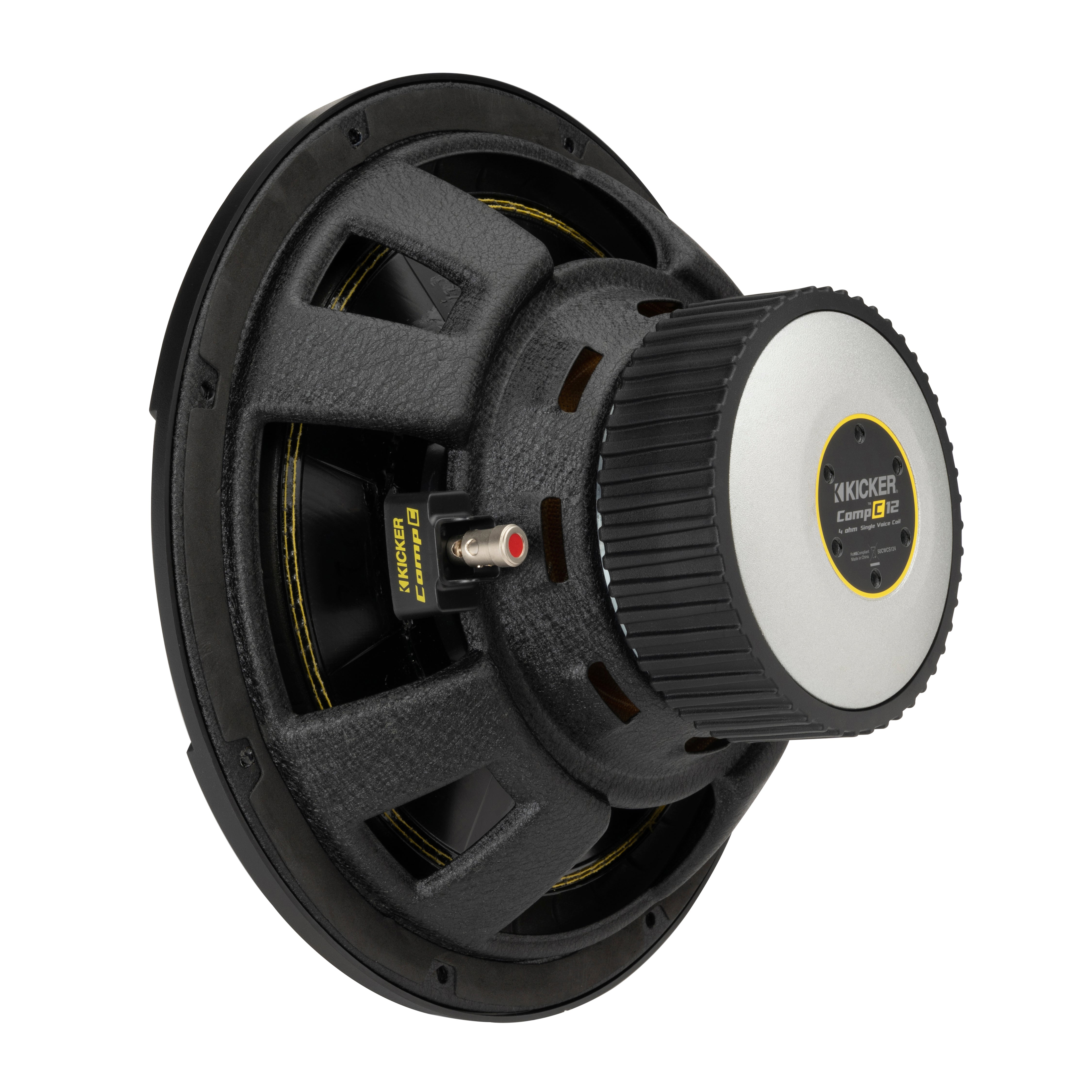 Kicker CWCS154, CompC 15" Single Voice Coil Subwoofer, 4 Ohm (50CWCS154) (OB)