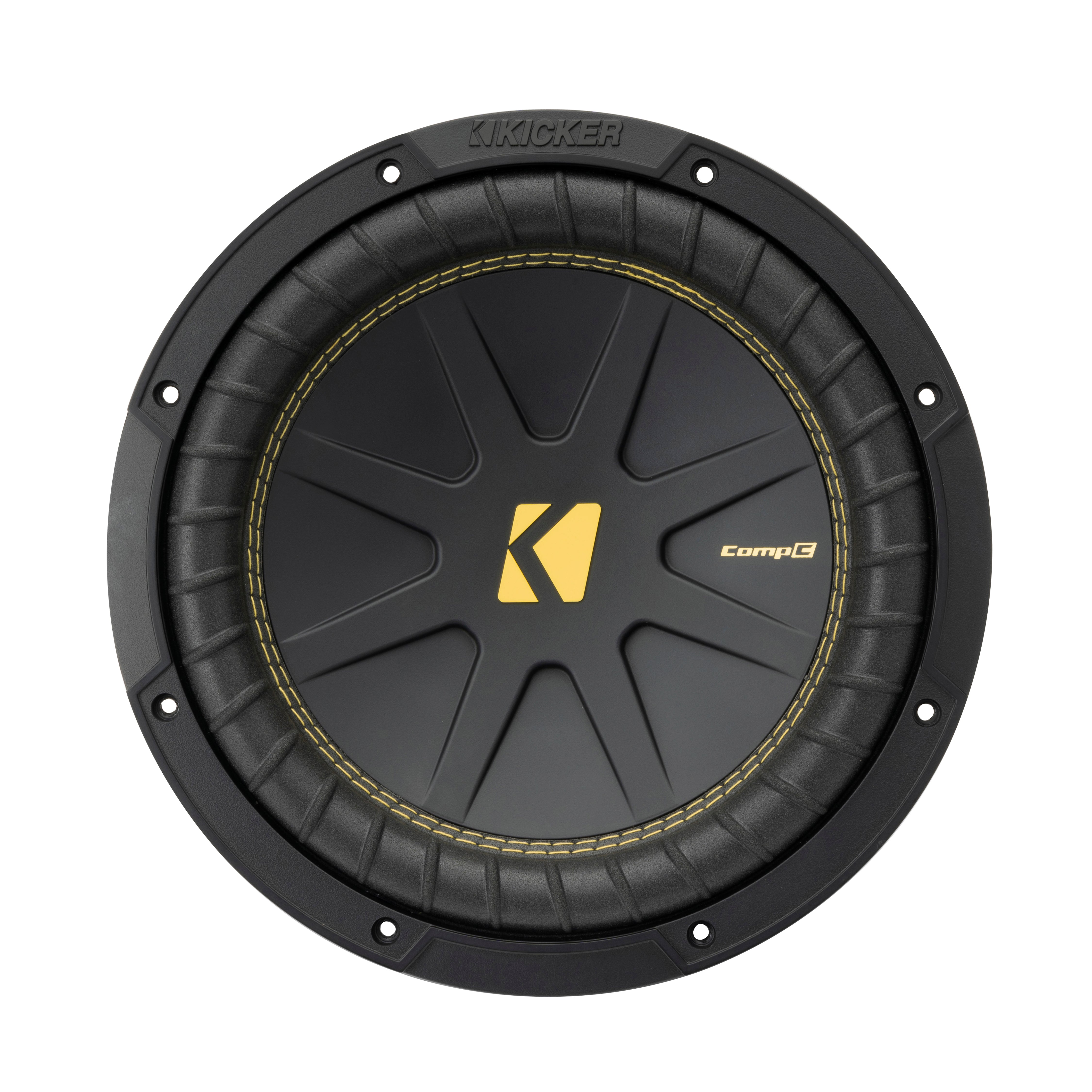 Kicker CWCS84, CompC 8" Single Voice Coil Subwoofer, 4 Ohm (50CWCS84) (OB)