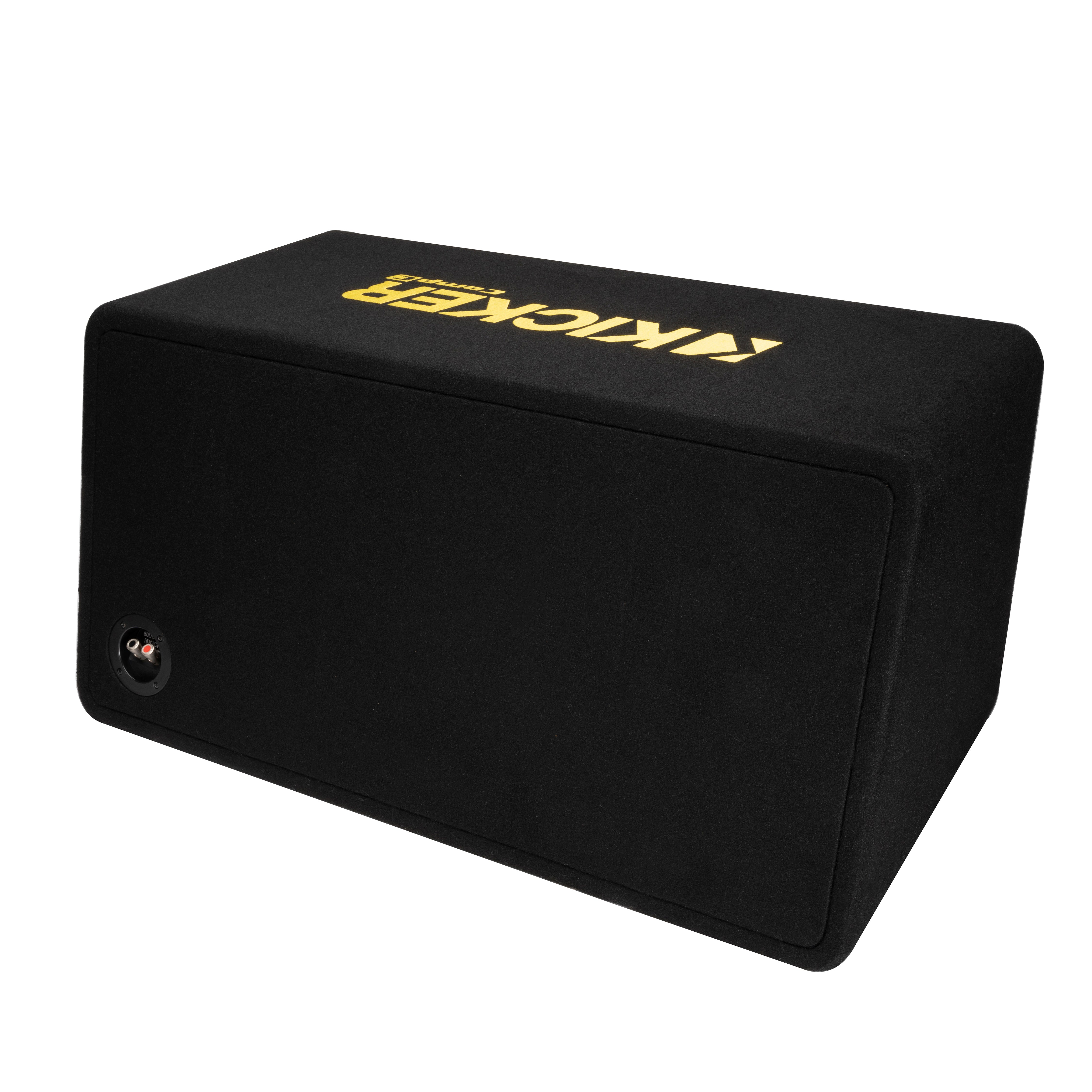 Kicker DCWC122, Dual CompC 12" Subwoofer In Vented Enclosure, 2-Ohm (50DCWC122) (OB)