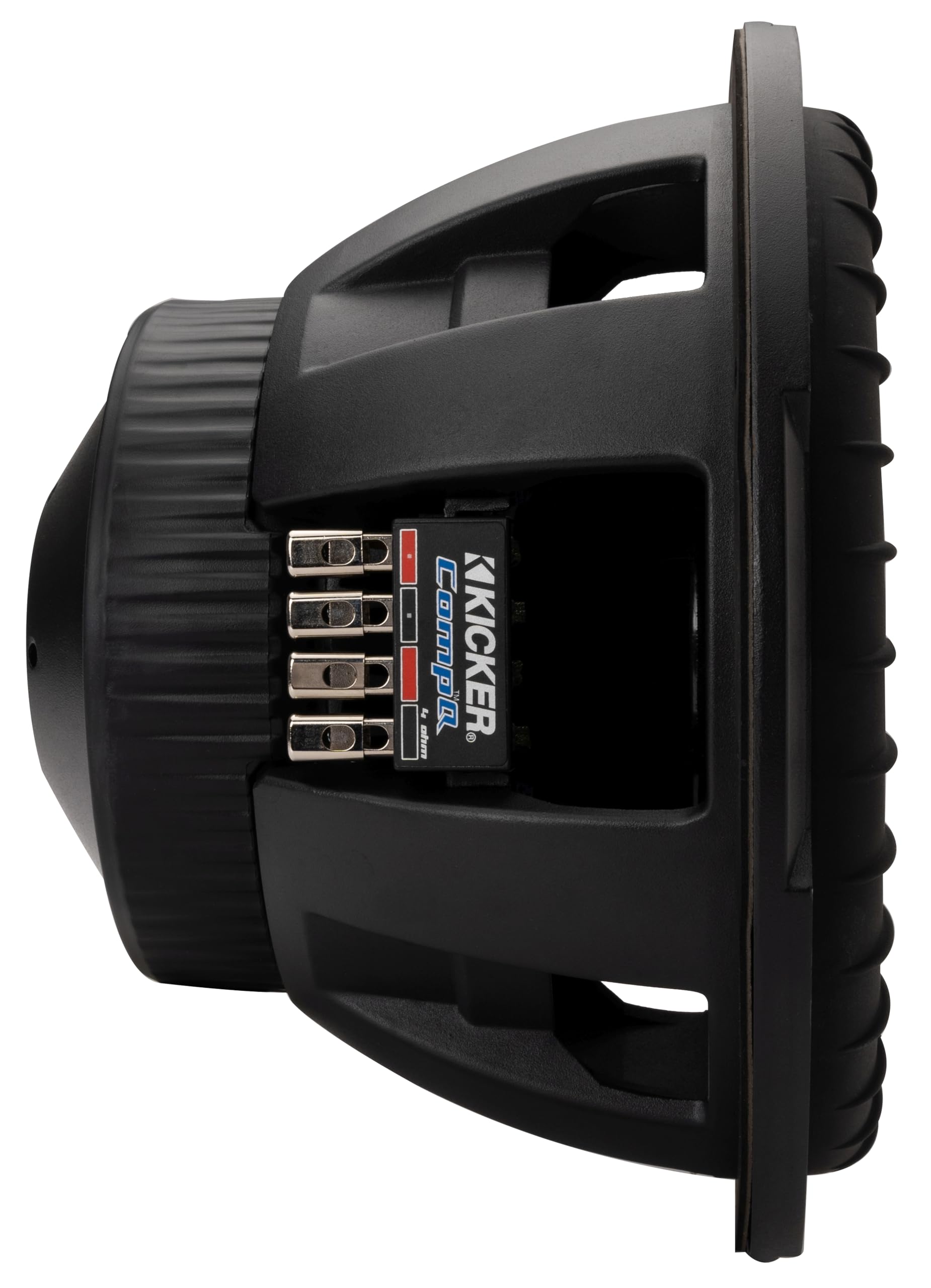 Kicker CWQ124, CompQ 12" Dual Voice Coil Subwoofer, 4-Ohm (51CWQ124) (OB)