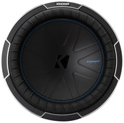 Kicker CWQ124, CompQ 12" Dual Voice Coil Subwoofer, 4-Ohm (51CWQ124) (OB)