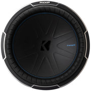 Kicker CWQ152, CompQ 15" Dual Voice Coil Subwoofer, 2-Ohm (51CWQ152) (OB)