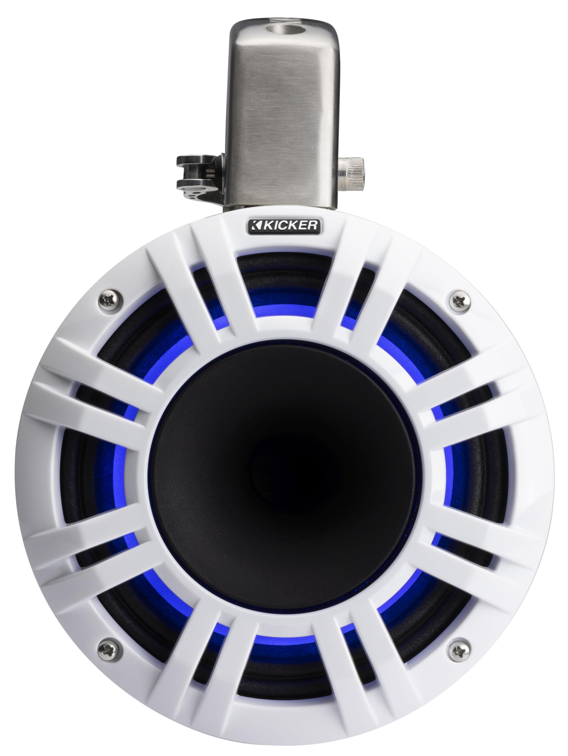 Kicker KMTCXL8W, KMTCXL 8" Horn Loaded Compression Driver Tower System White (51KMTCXL8W) (OB)