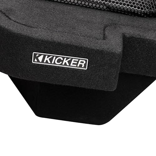 Kicker KRDL7T102, L7T Custom Fit Dual 10" Subwoofer In Up Firing Enclosure for Select RAM, 2-Ohm (51KRDL7T102) (OB)