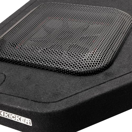 Kicker KRDL7T102, L7T Custom Fit Dual 10" Subwoofer In Up Firing Enclosure for Select RAM, 2-Ohm (51KRDL7T102) (OB)