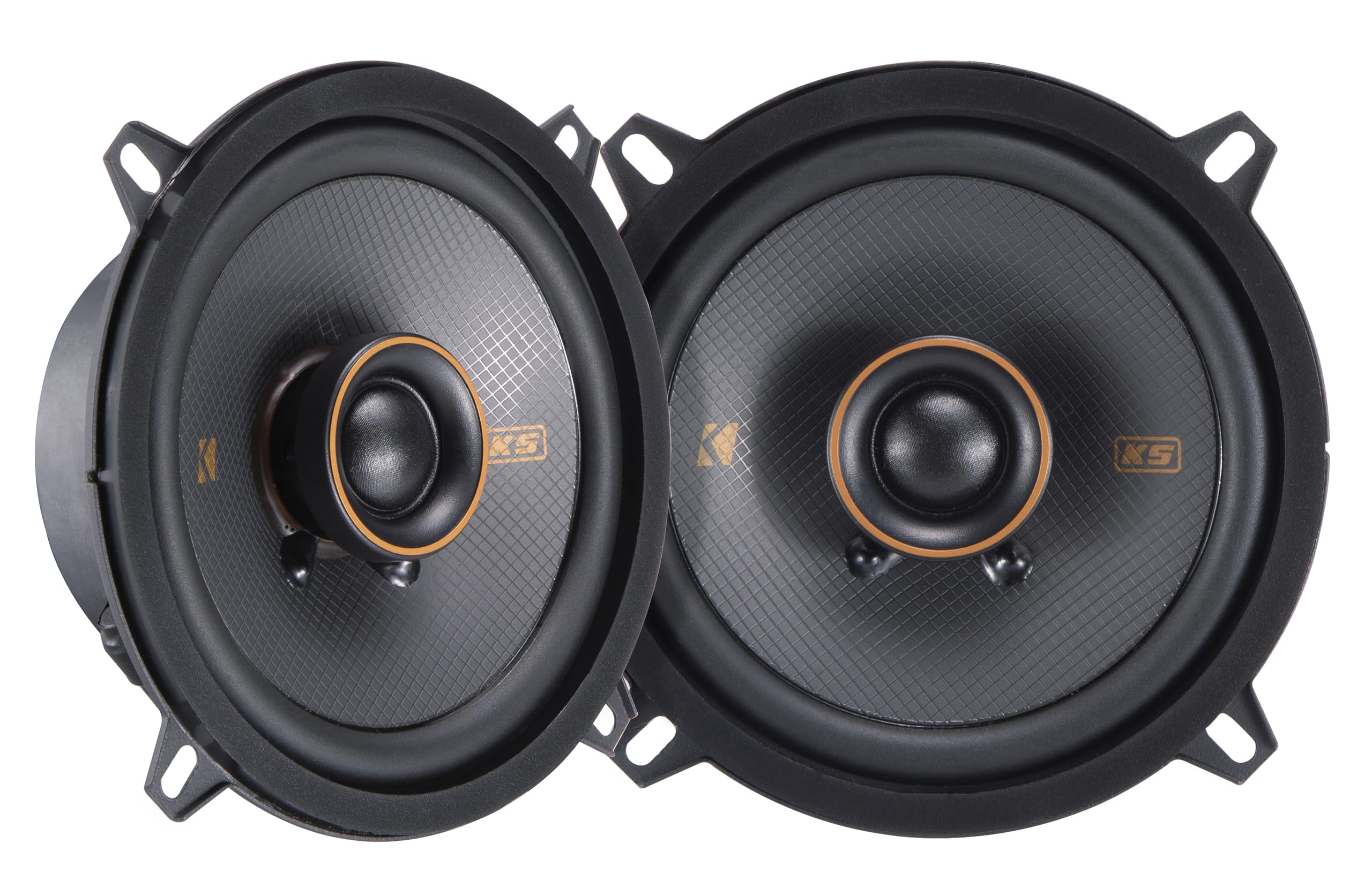 Kicker KSC504, KS 5.25" 2-Way Coaxial Speakers (51KSC504) (OB)