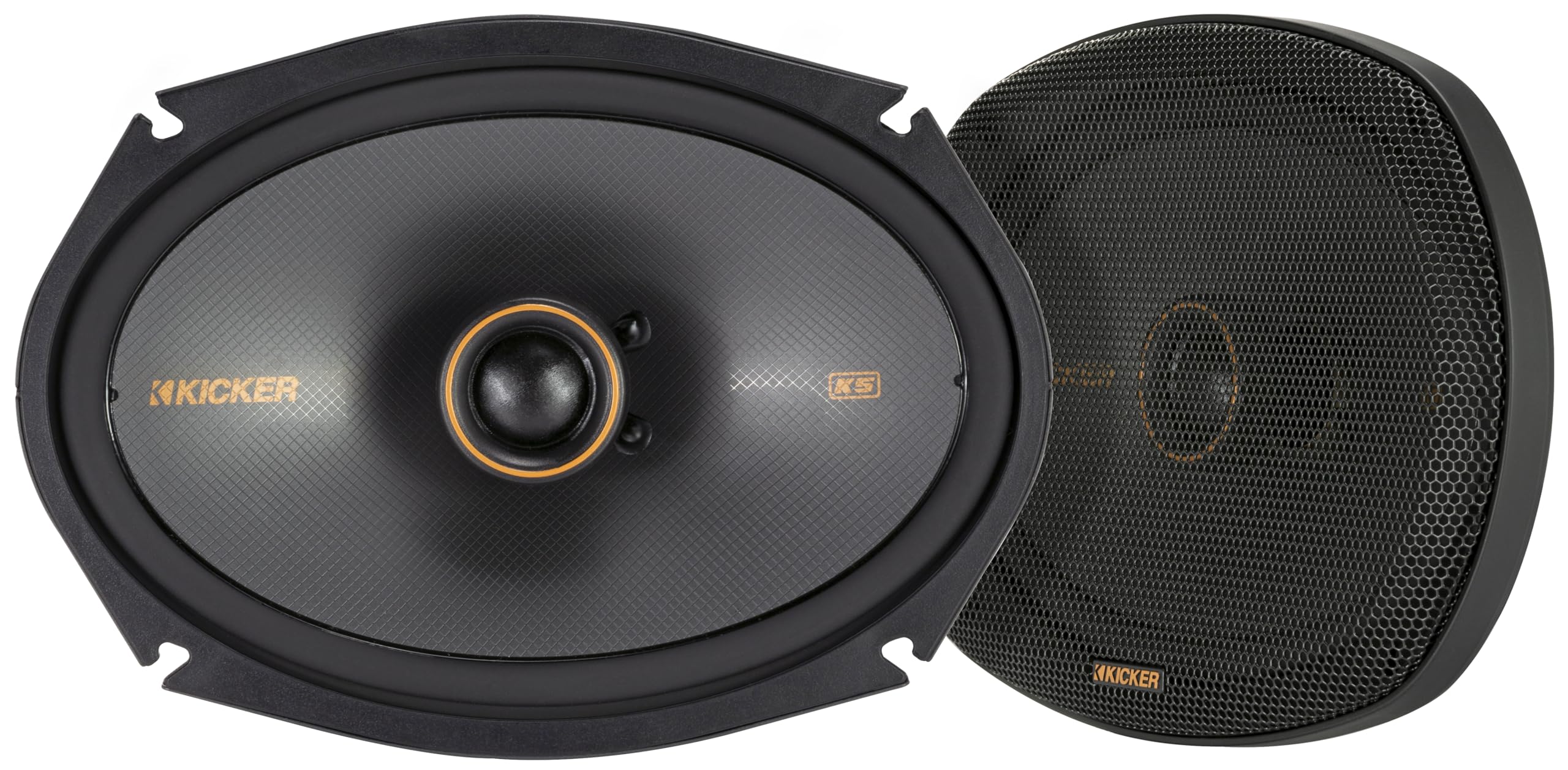 Kicker KSC6904, KS 6X9" 2-Way Coaxial Speakers (51KSC6904) (OB)