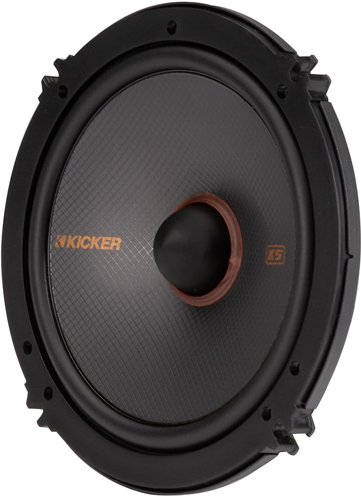 Kicker KSS365, KS 6.5" 3-Way Component Speaker System (51KSS365) (OB)