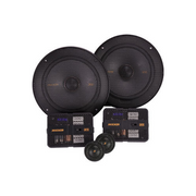 Kicker KSS6504, KS 6.5" Component System w/ 1" Tweeters, 4 Ohm (51KSS6504) (OB)
