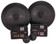 Kicker KSS6704, KS 6.75" Component System w/ 1" Tweeters, 4 Ohm (51KSS6704) (OB)