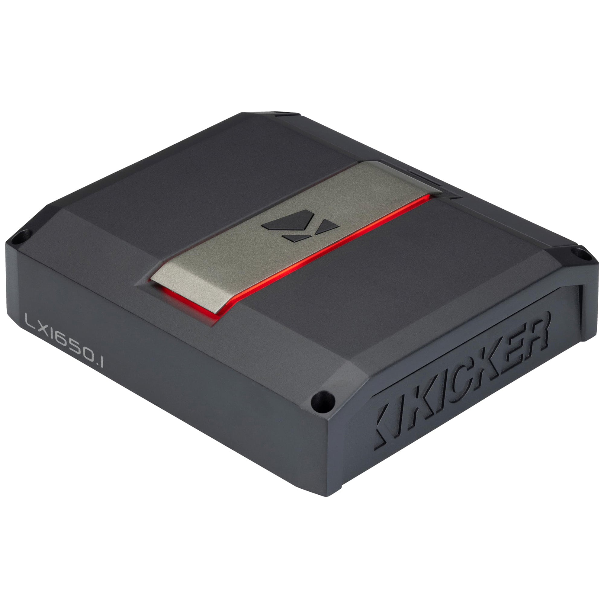 Kicker LX16501, LX Class D Momoblock Subwoofer Amplifier w/ Smart Bass, 1650W (51LX16501) (OB)