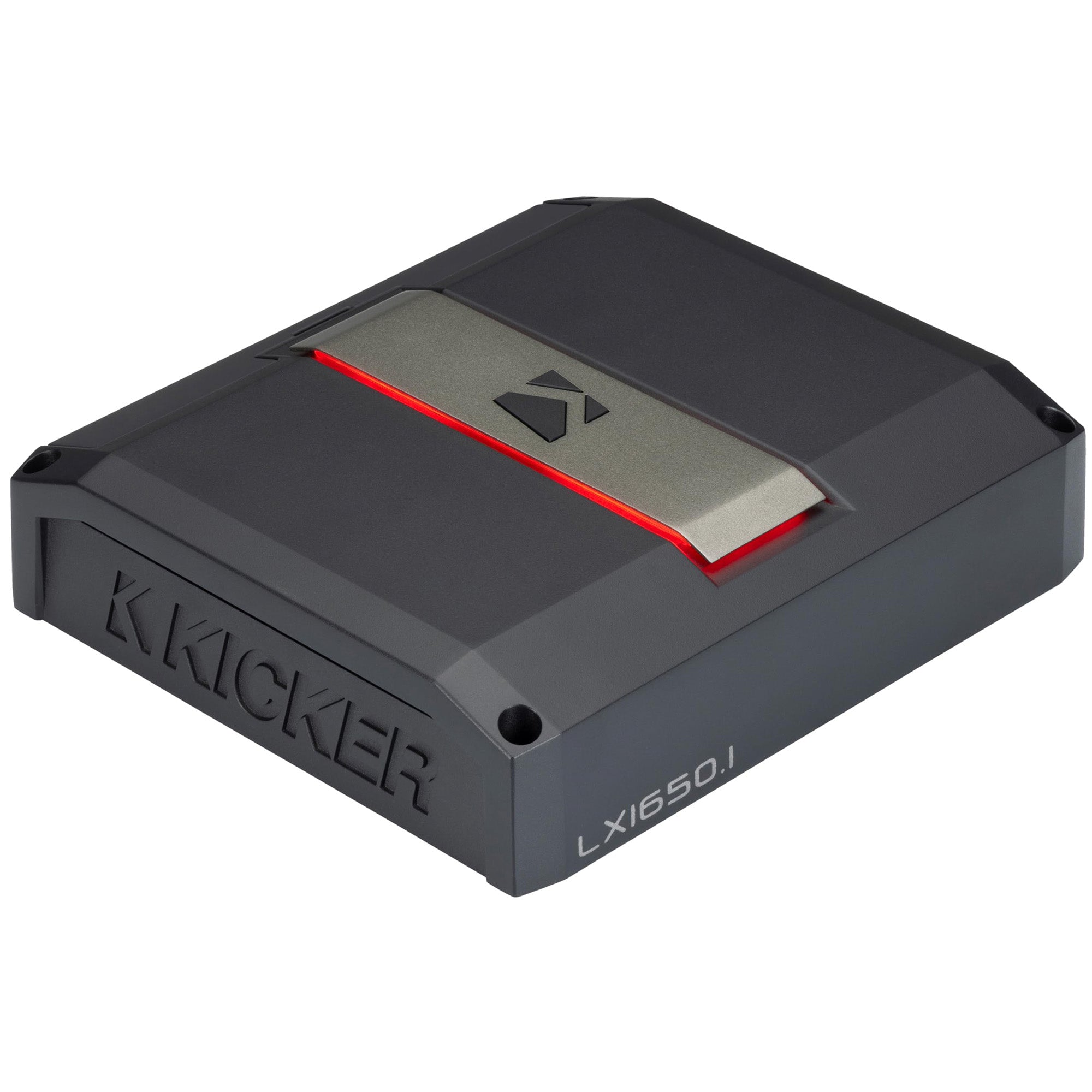 Kicker LX16501, LX Class D Momoblock Subwoofer Amplifier w/ Smart Bass, 1650W (51LX16501) (OB)