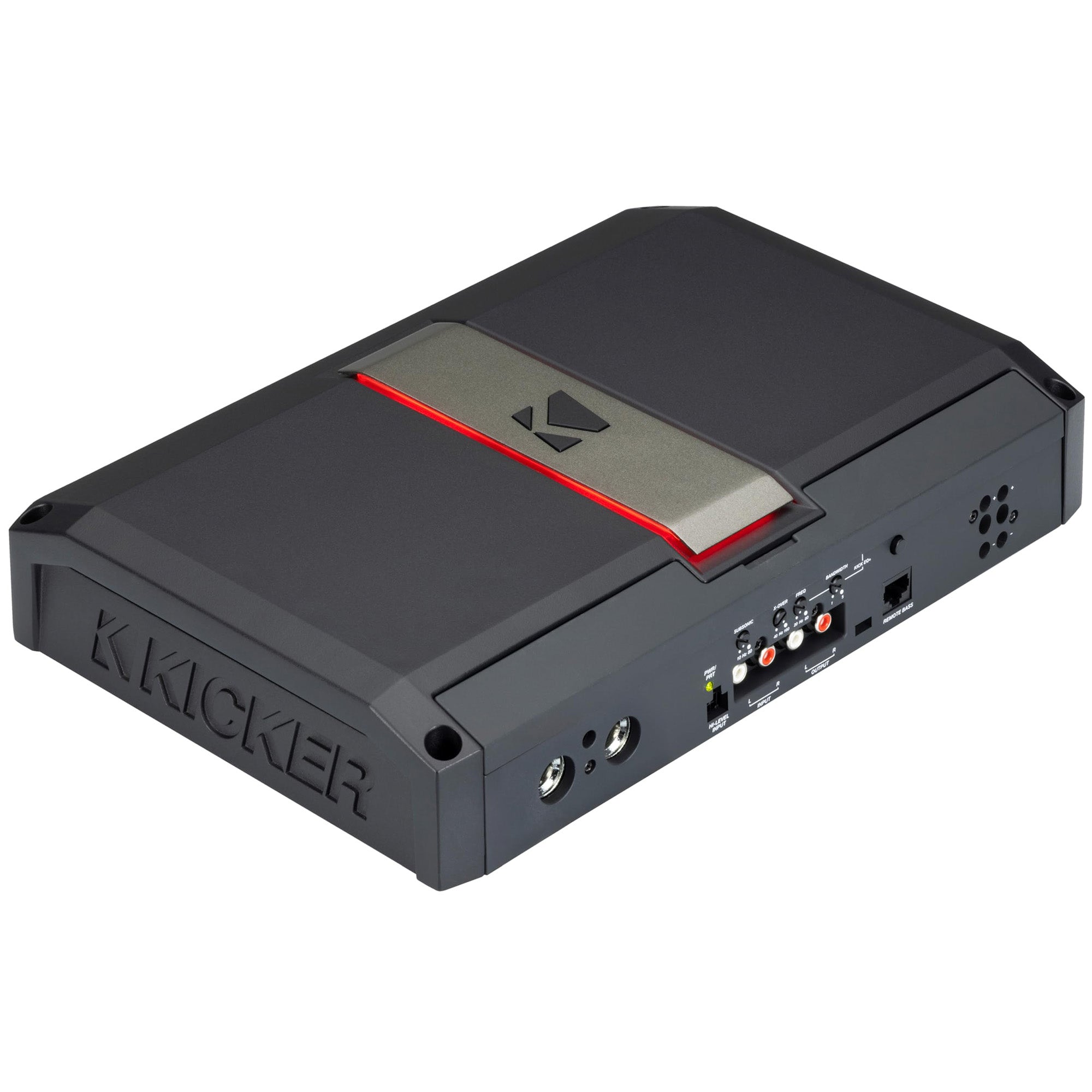 Kicker LX30001, LX Class D Momoblock Subwoofer Amplifier w/ Smart Bass, 3000W (51LX30001)(OB)