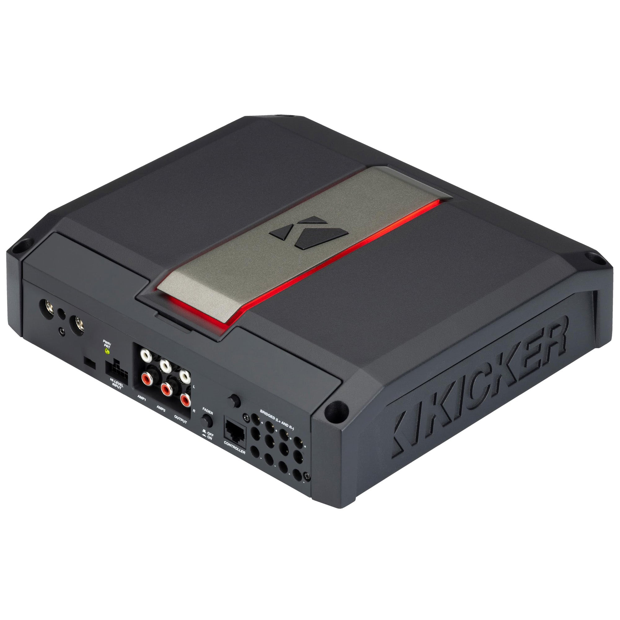 Kicker LX5004, LX Class D 4 Channel Full Range Amplifier, 500W (51LX5004) (OB)