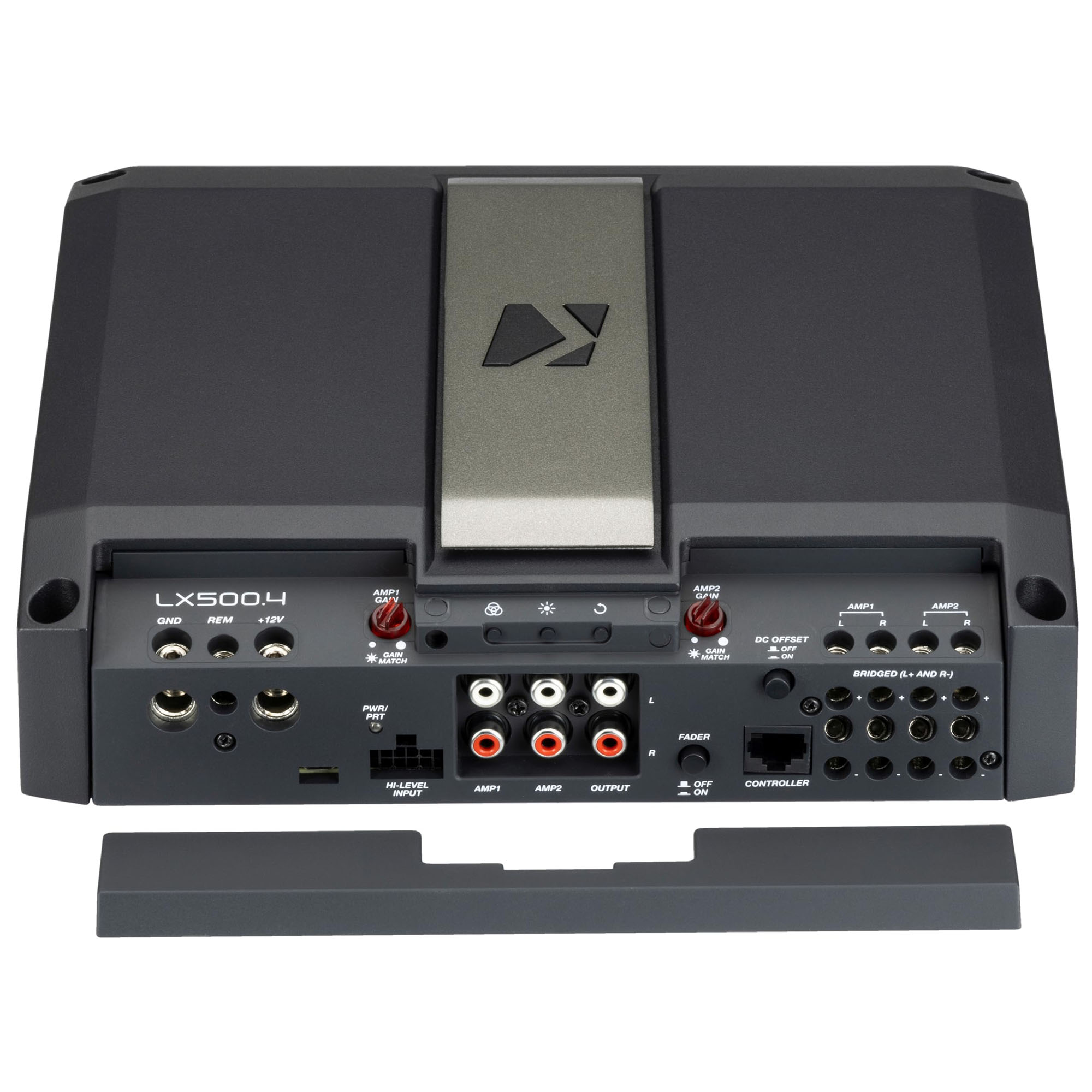 Kicker LX5004, LX Class D 4 Channel Full Range Amplifier, 500W (51LX5004) (OB)