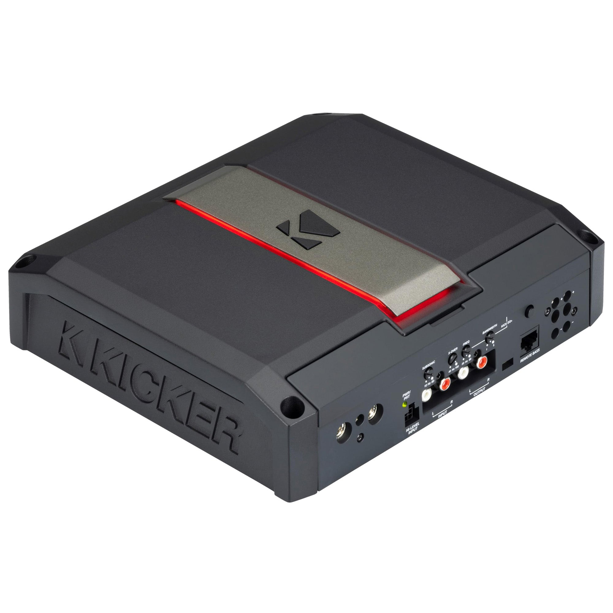 Kicker LX8501, LX Class D Momoblock Subwoofer Amplifier w/ Smart Bass, 850W (51LX8501) (OB)