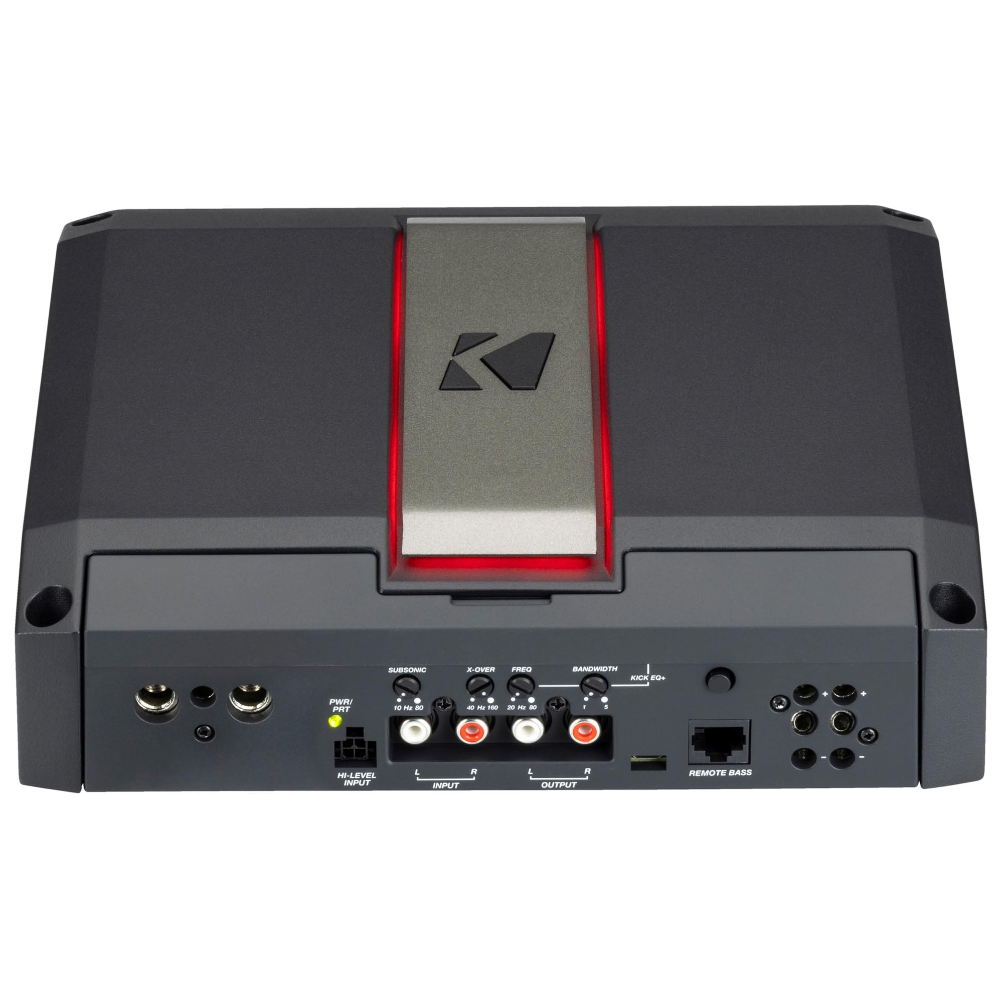 Kicker LX8501, LX Class D Momoblock Subwoofer Amplifier w/ Smart Bass, 850W (51LX8501) (OB)