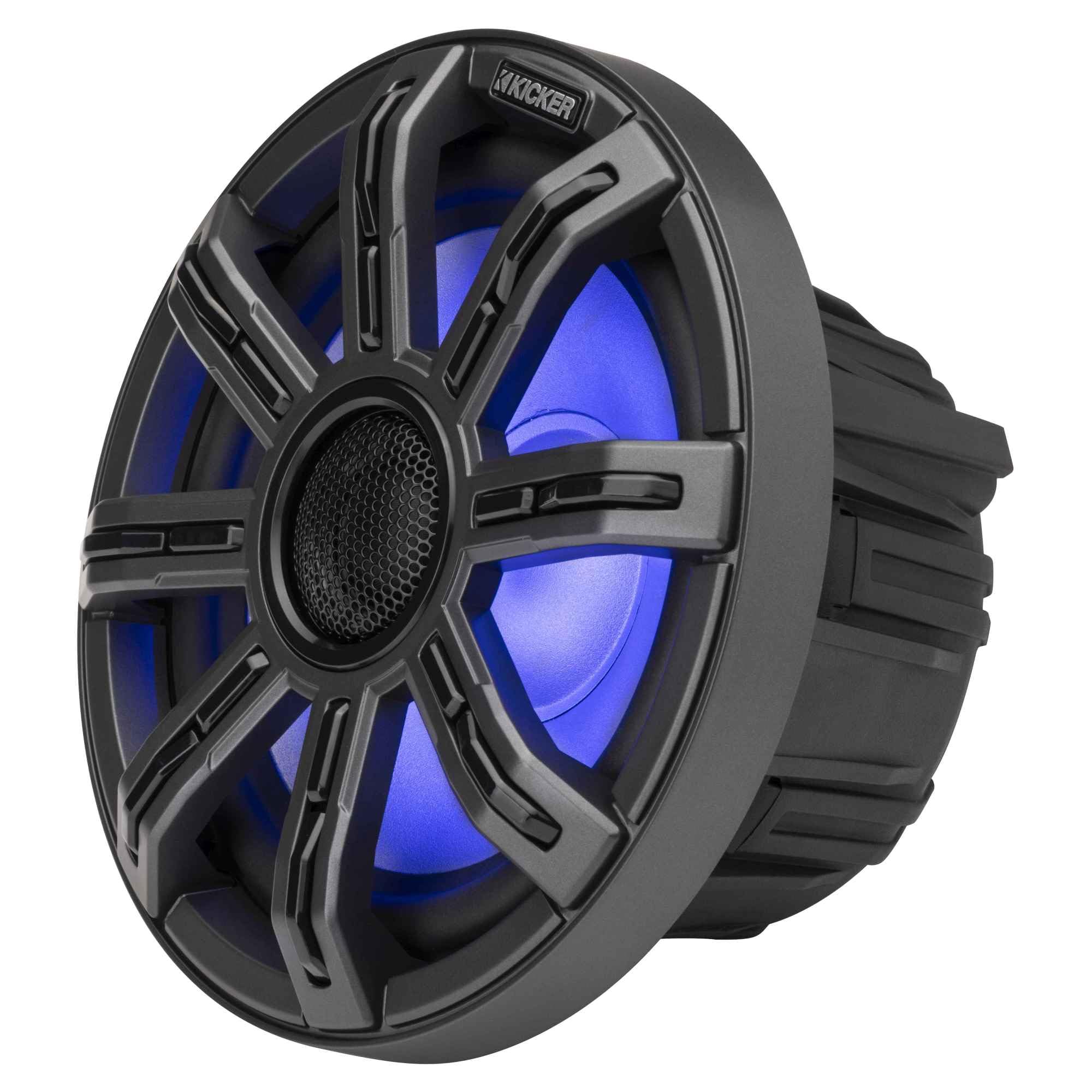 Kicker MSC8, MSC 8" 4 Ohm Premium Marine Coaxial Speakers (51MSC8) (OB)