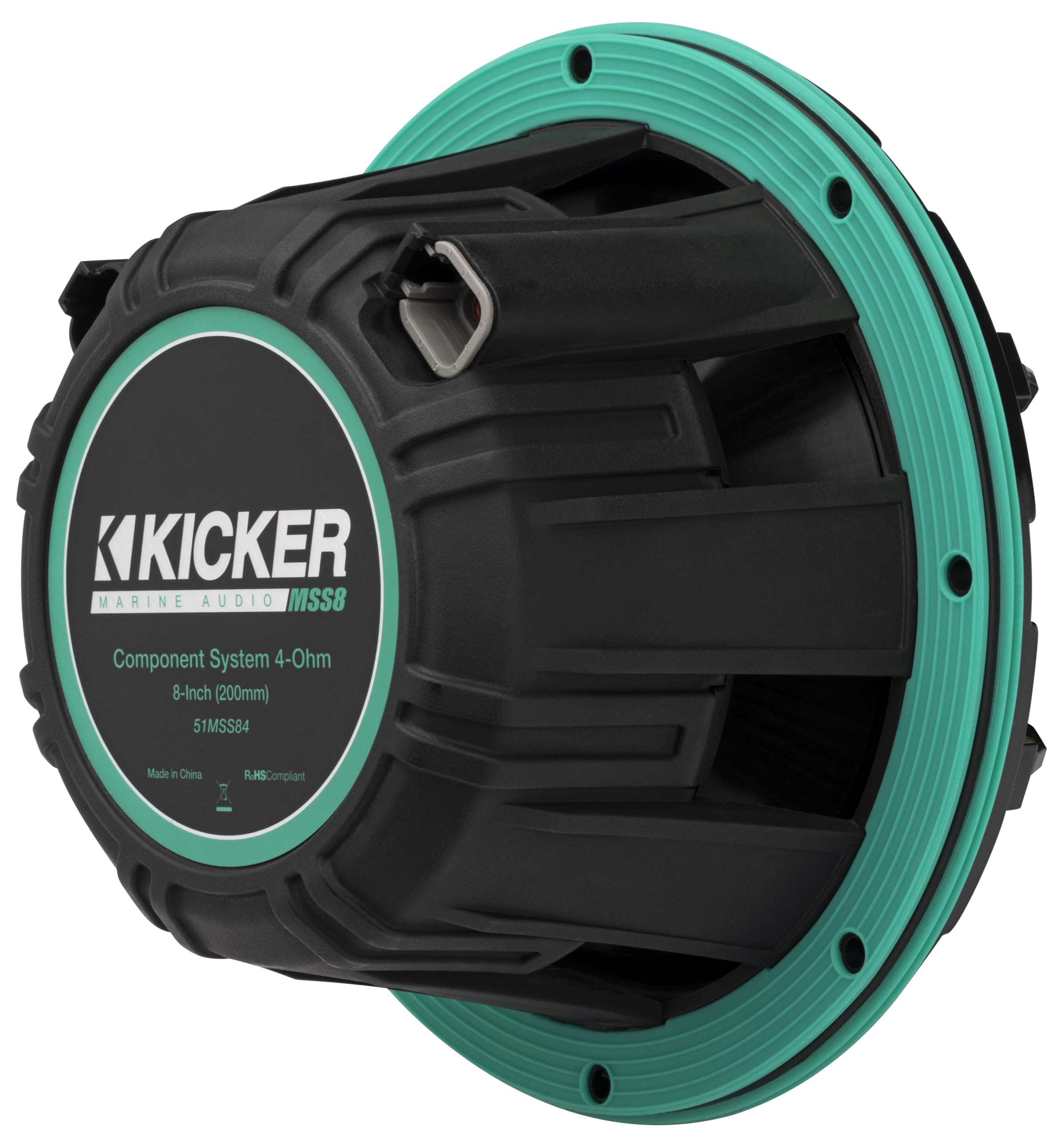 Kicker MSS8, MSS 8" 4 Ohm Premium Marine Component Speakers (51MSS8) (OB)