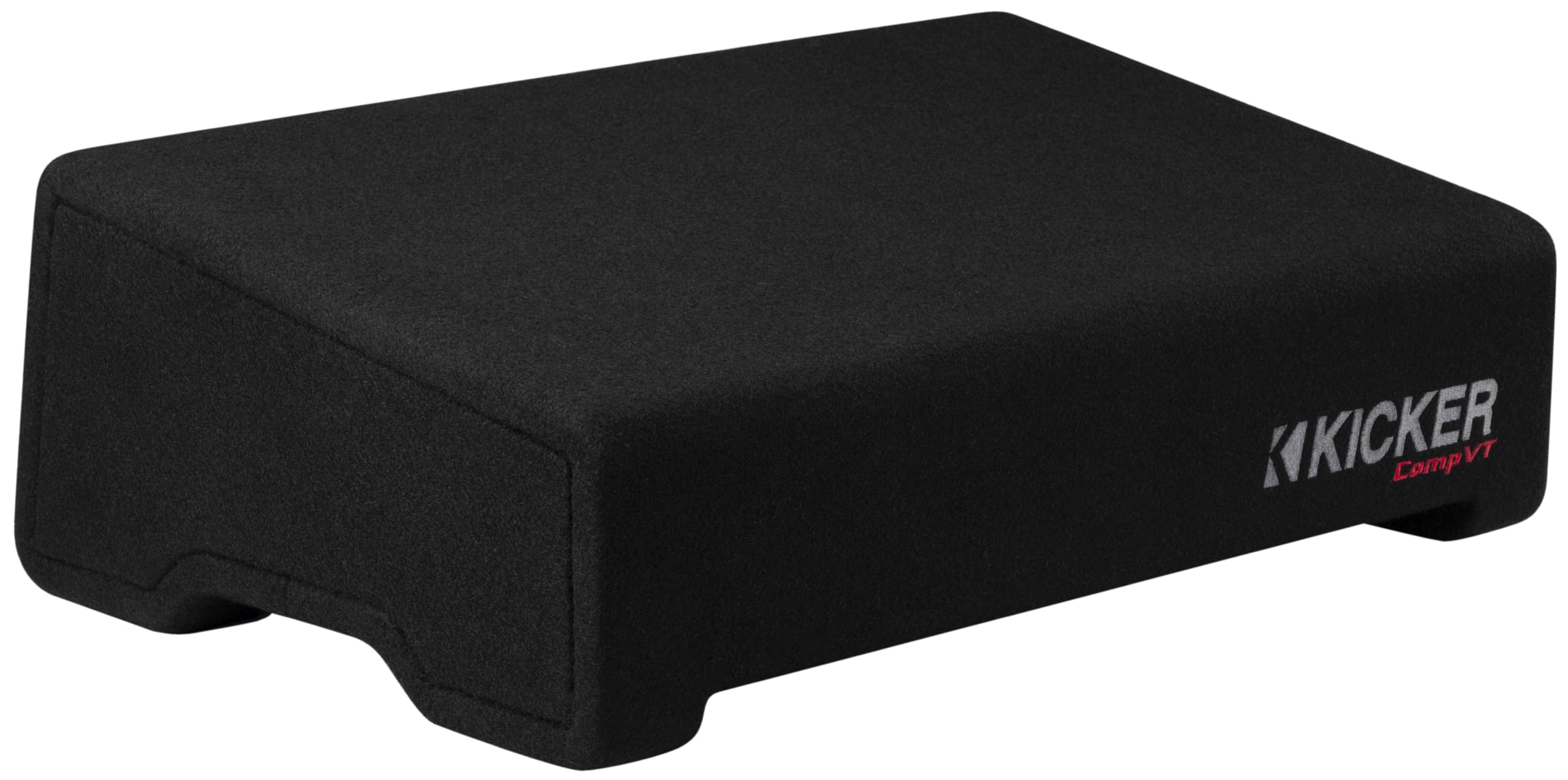Kicker CVTDF122, CVTDF 12" Subwoofer In Down Firing Enclosure, 2-Ohm (52CVTDF122) (OB)