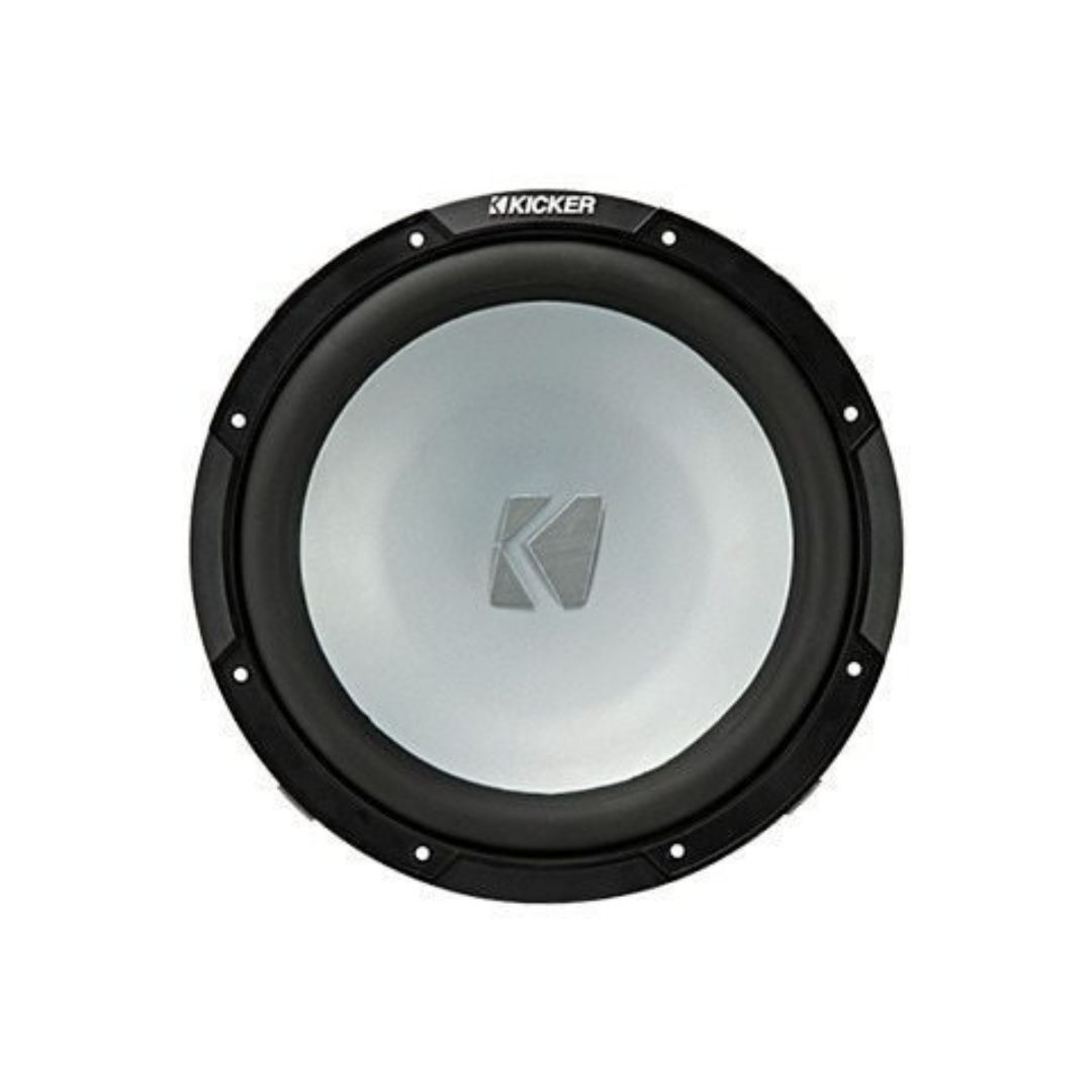 Kicker KMF124, KMF 12" Weather-Proof Subwoofer for Freeair Applications, 4-Ohm (45KMF124) (OB)
