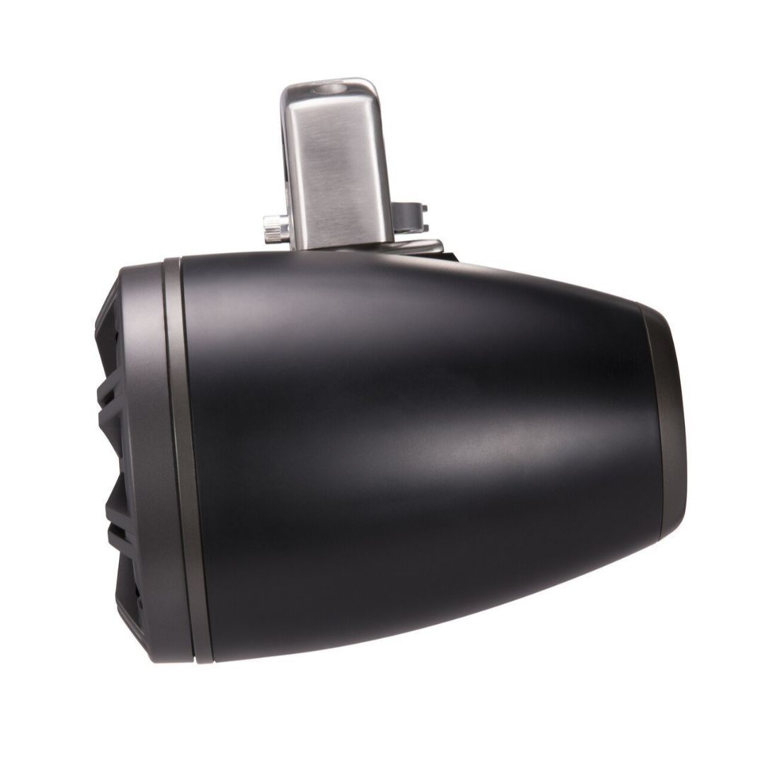 Kicker KMTDC65, KMTDC 6.5" Loaded Marine Dual Cans Speaker Pair, Charcoal/Black (45KMTDC65) (OB)
