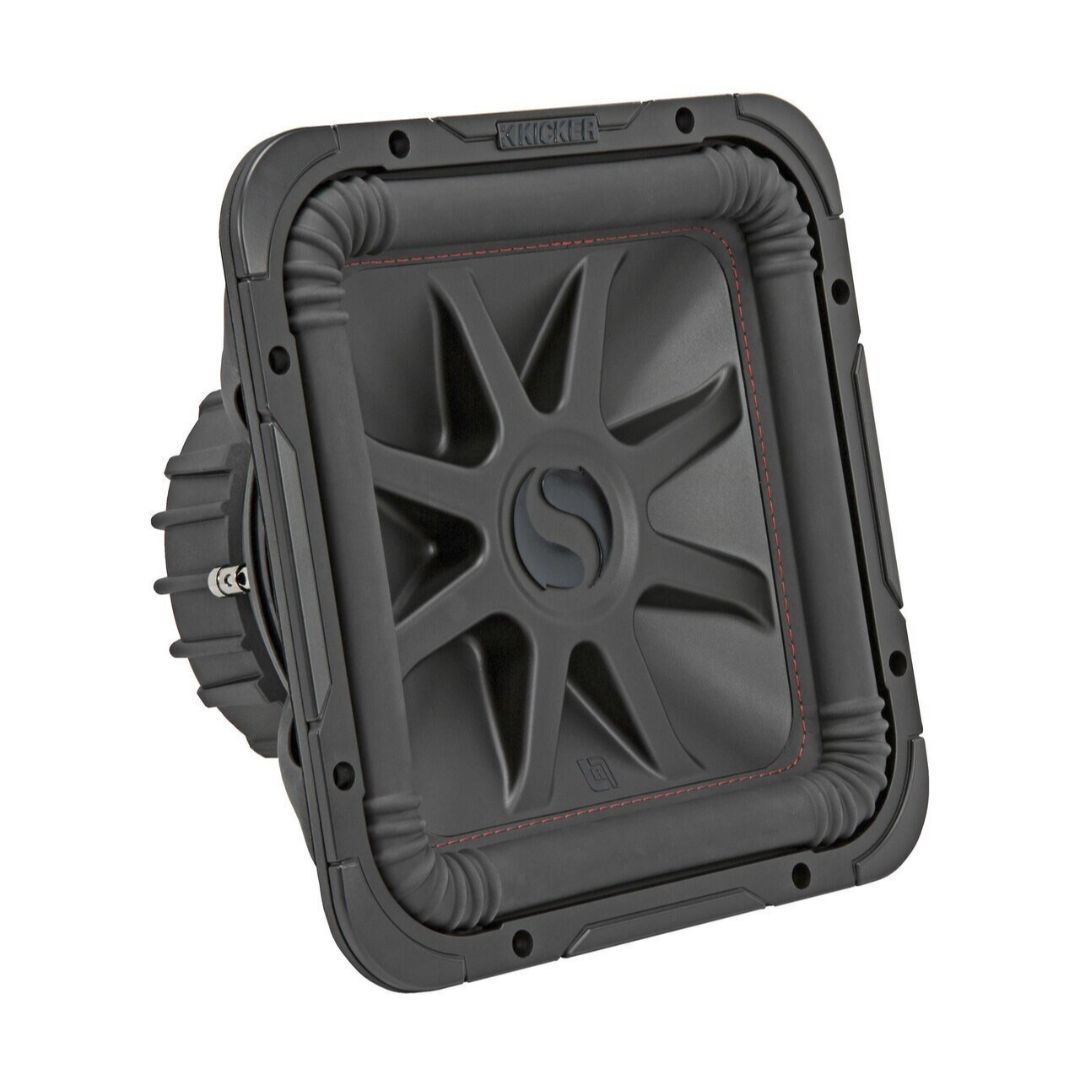 Kicker L7R124, L7R 12" Dual Voice Coil Subwoofer, 4-Ohm (45L7R124) (OB)