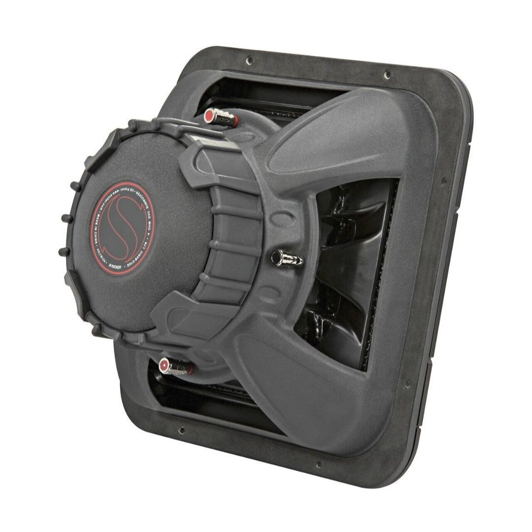 Kicker L7R124, L7R 12" Dual Voice Coil Subwoofer, 4-Ohm (45L7R124) (OB)