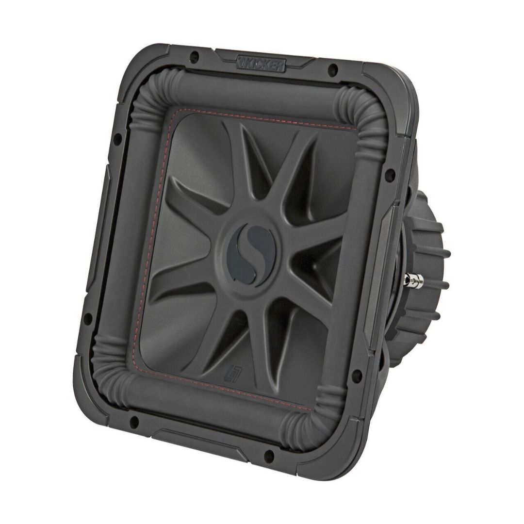 Kicker L7R124, L7R 12" Dual Voice Coil Subwoofer, 4-Ohm (45L7R124) (OB)