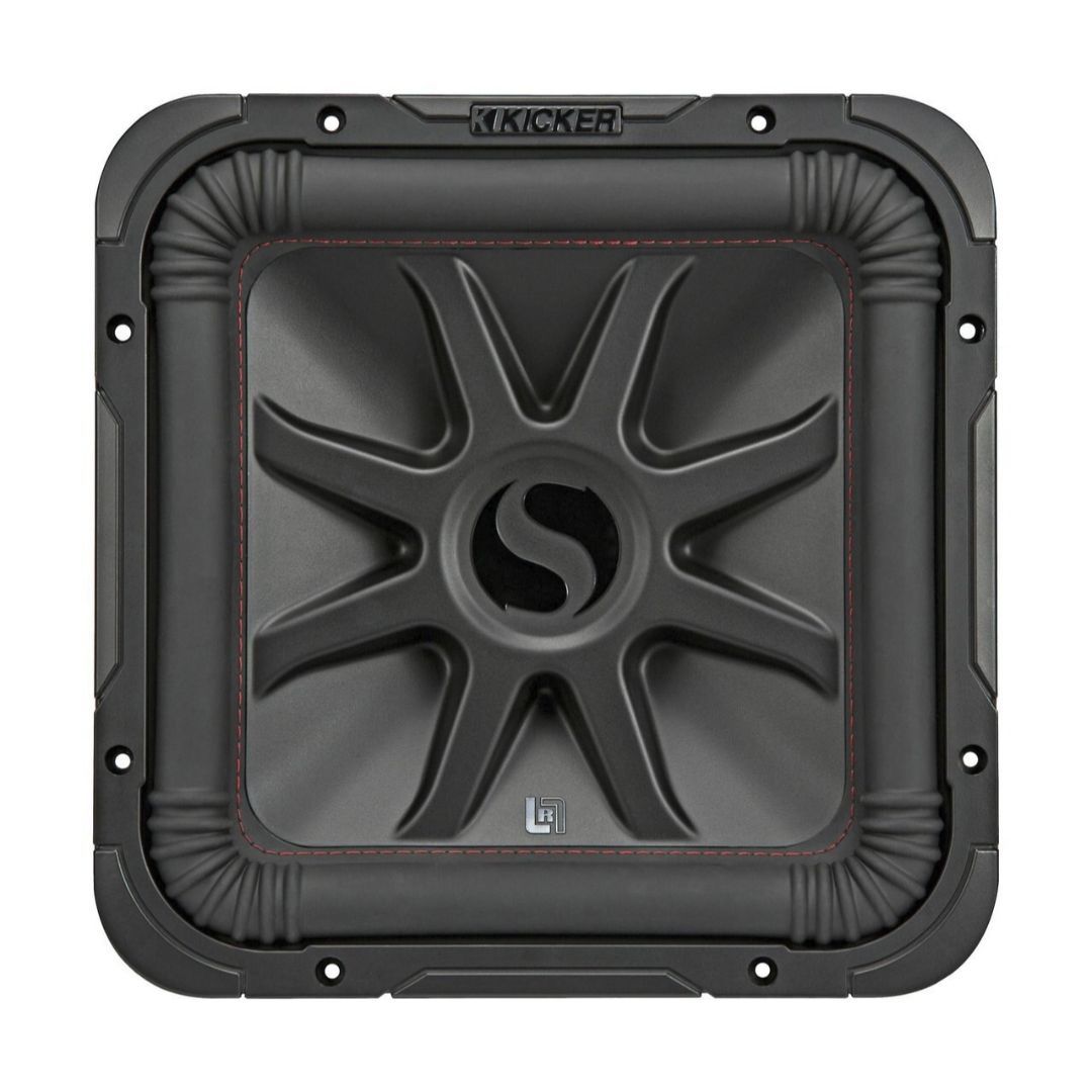 Kicker L7R124, L7R 12" Dual Voice Coil Subwoofer, 4-Ohm (45L7R124) (OB)