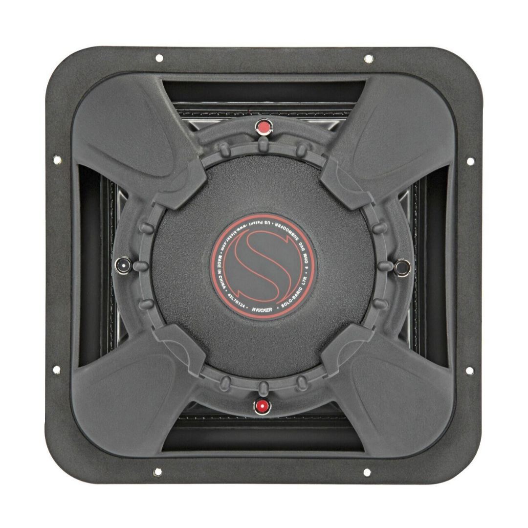 Kicker L7R124, L7R 12" Dual Voice Coil Subwoofer, 4-Ohm (45L7R124) (OB)