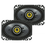Kicker CSC464, CS 4X6" 2-Way Coaxial Speakers, 4-Ohm (46CSC464) (OB)