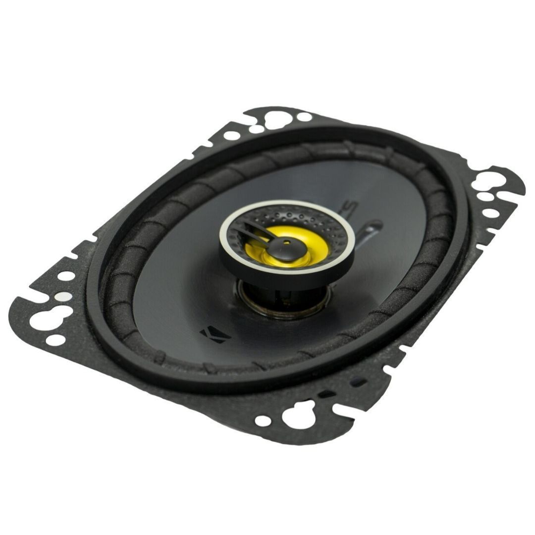 Kicker CSC464, CS 4X6" 2-Way Coaxial Speakers, 4-Ohm (46CSC464) (OB)