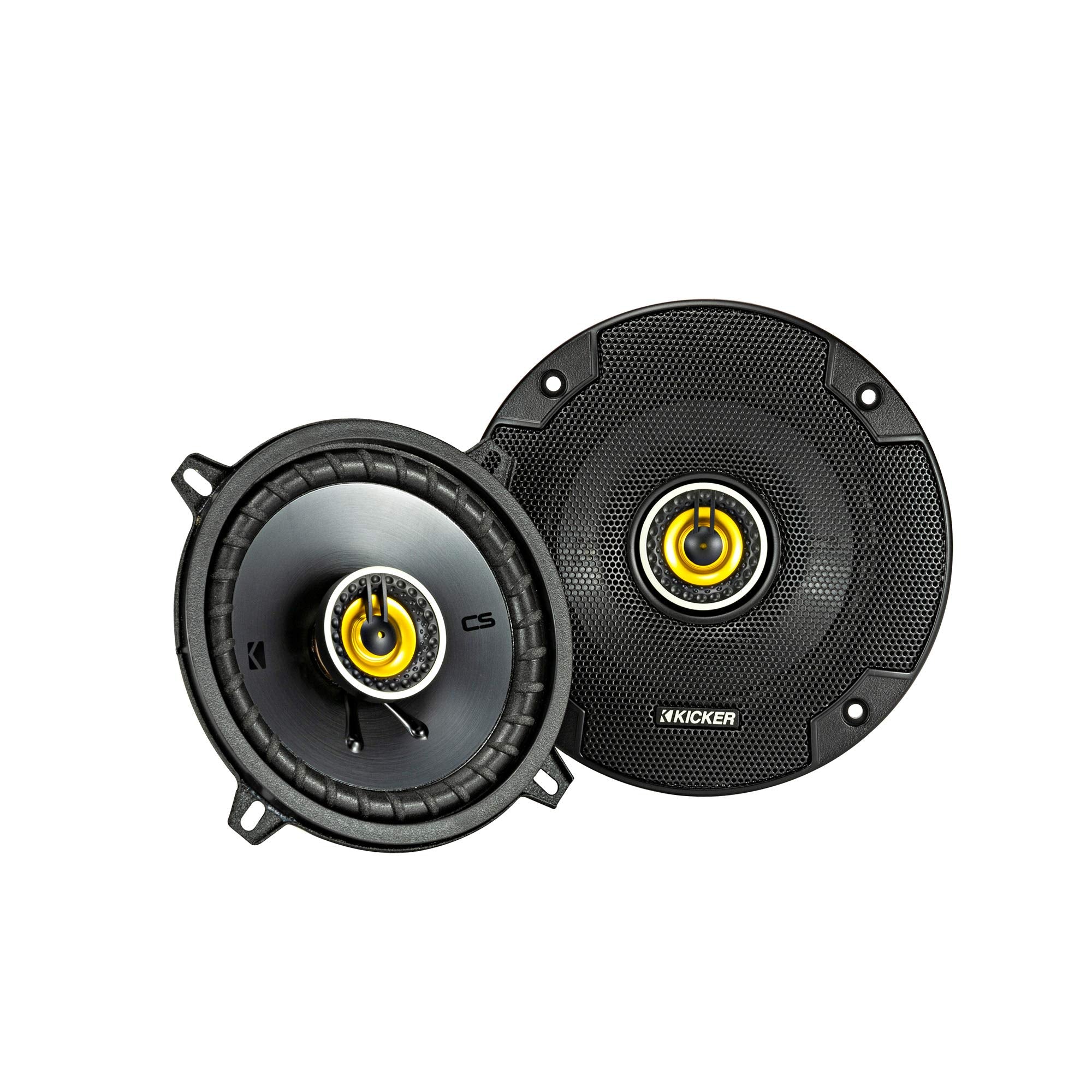 Kicker CSC54, CS 5.25" 2-Way Coaxial Speakers, 4-Ohm (46CSC54) (OB)