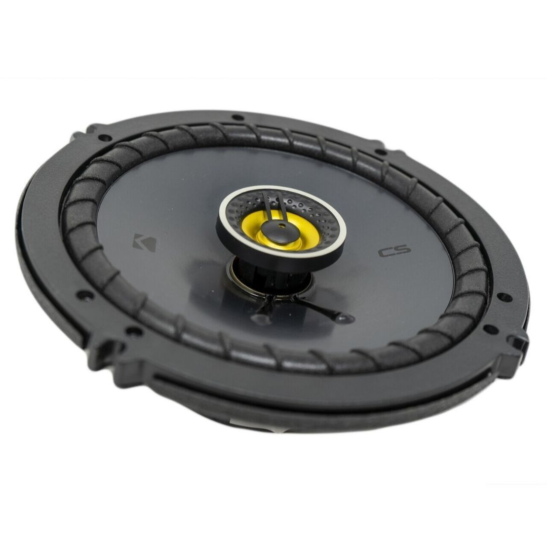Kicker CSC654, CS 6.5" 2-Way Coaxial Speakers, 4-Ohm (46CSC654) (OB)